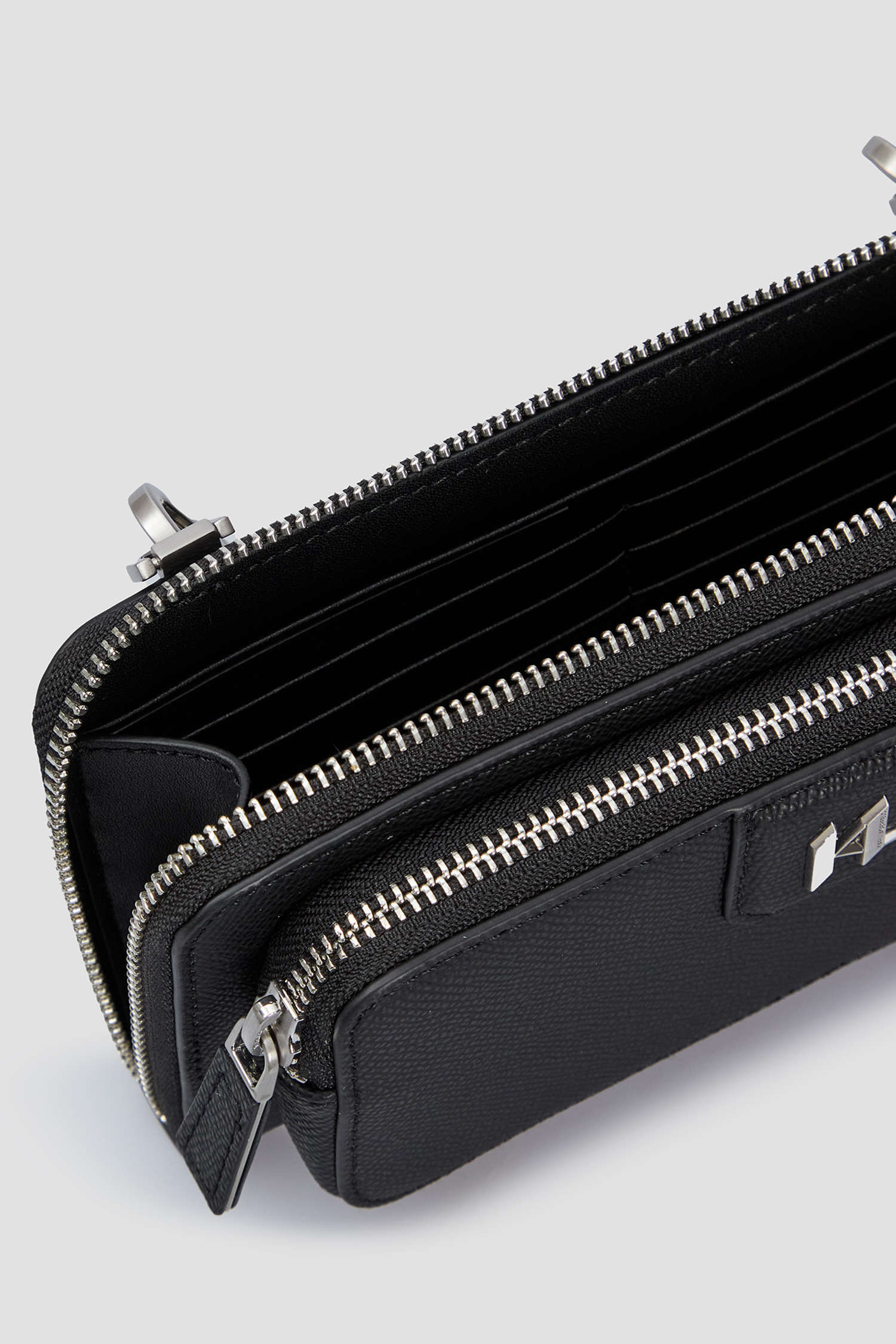 Чоловіча чорна шкіряна сумка Karl Lagerfeld A1M32100;999