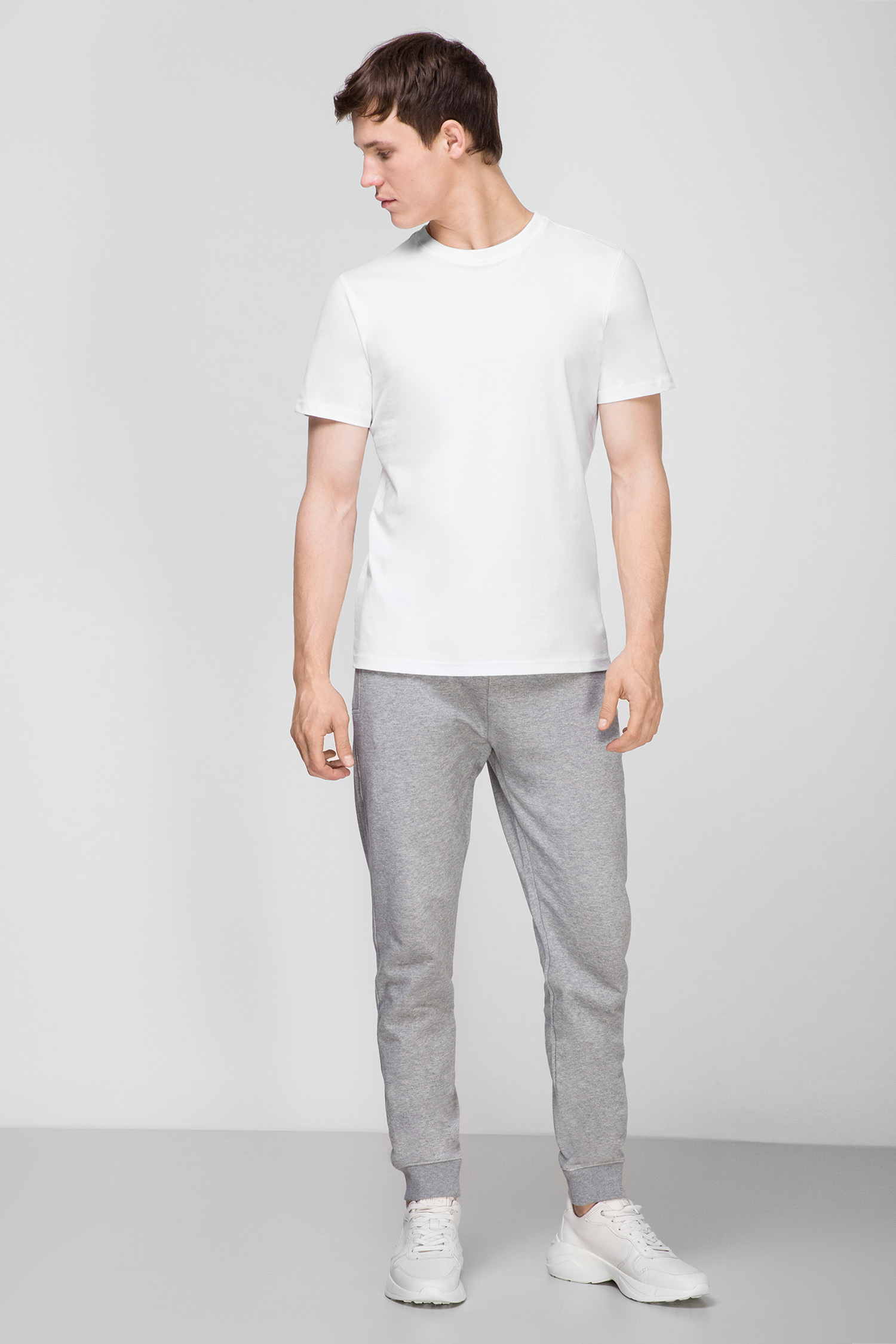 Мужская белая футболка SuperDry M1010039A;04C