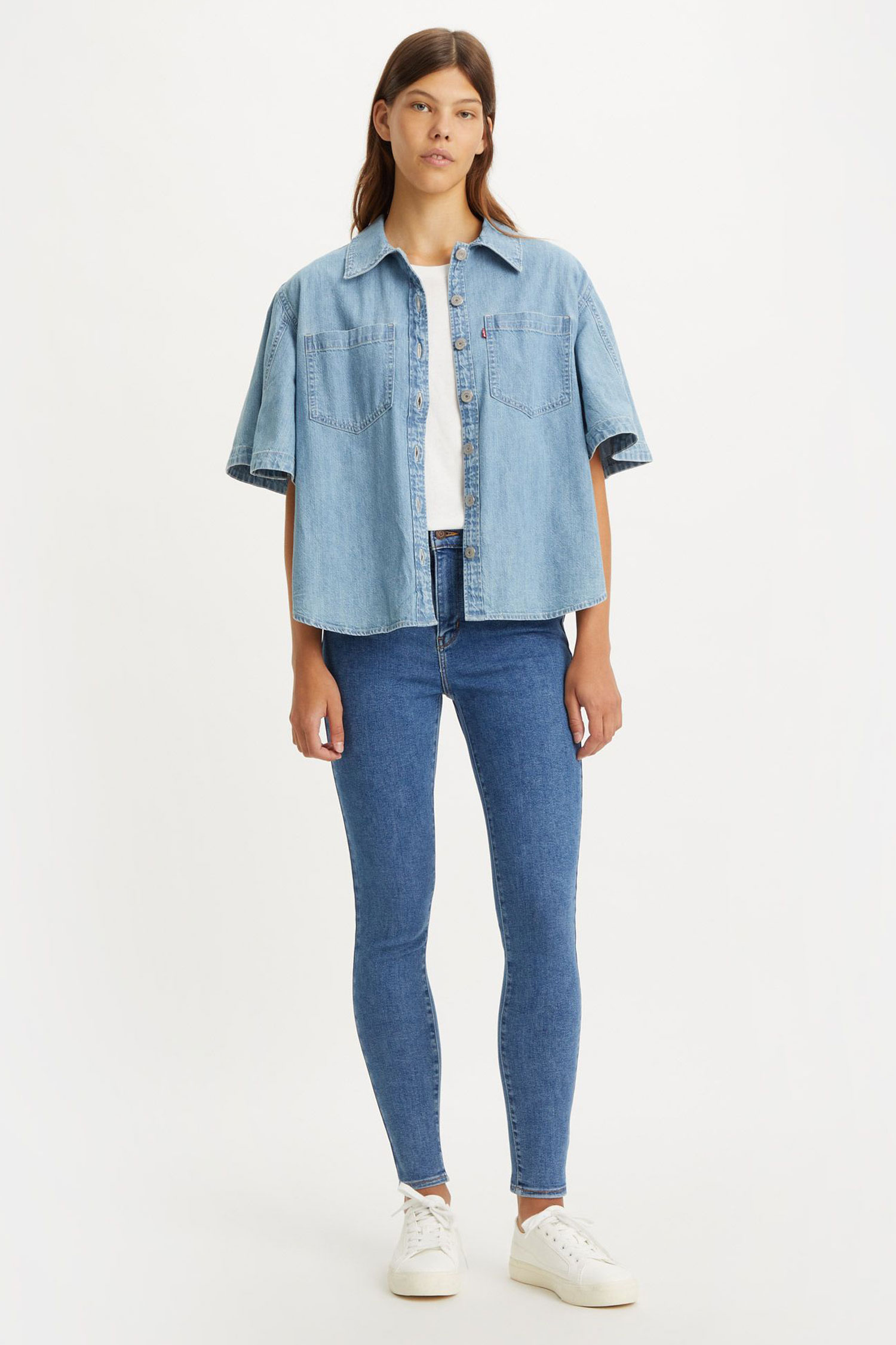 Жіночі сині джинси 720® High Rise Super Skinny Levi’s® 52797;0352