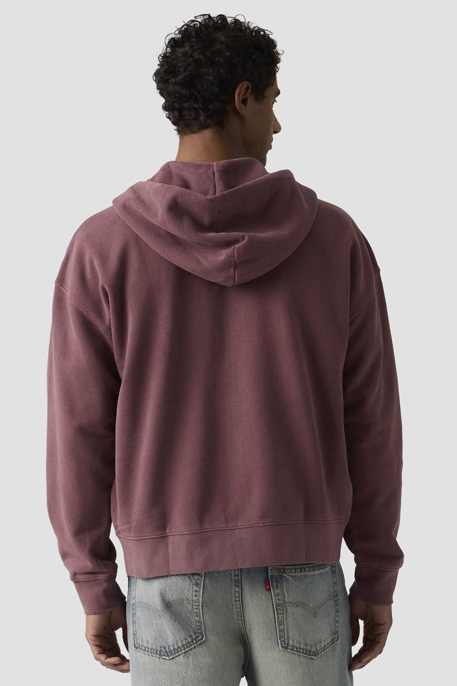 Мужская розовая кофта на молнии Levi’s® 005PJ;0004