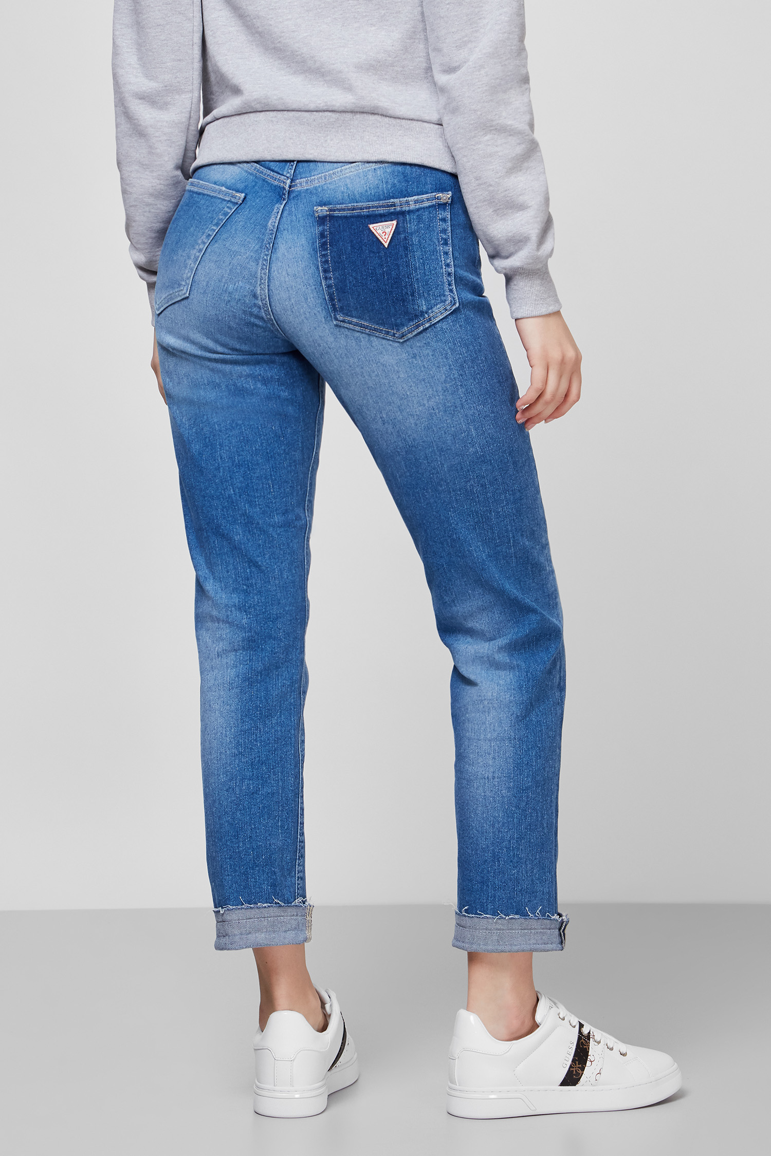 Жіночі сині джинси Girly Skinny Guess W1RA49.D4AO1;BTOR