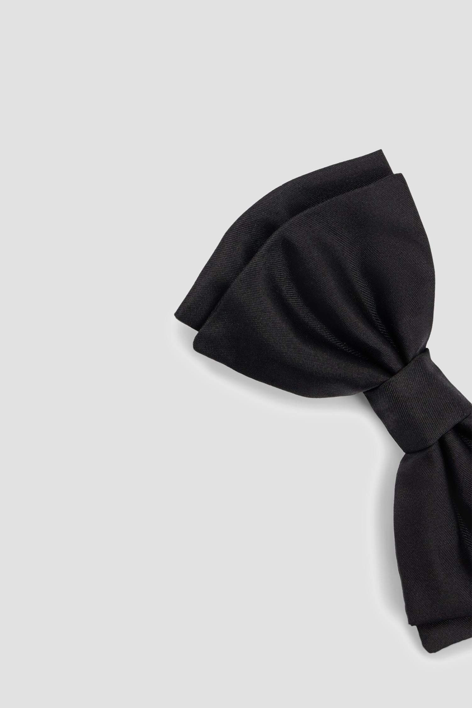 Чоловічий чорний шовковий метелик BOSS 50480280;001