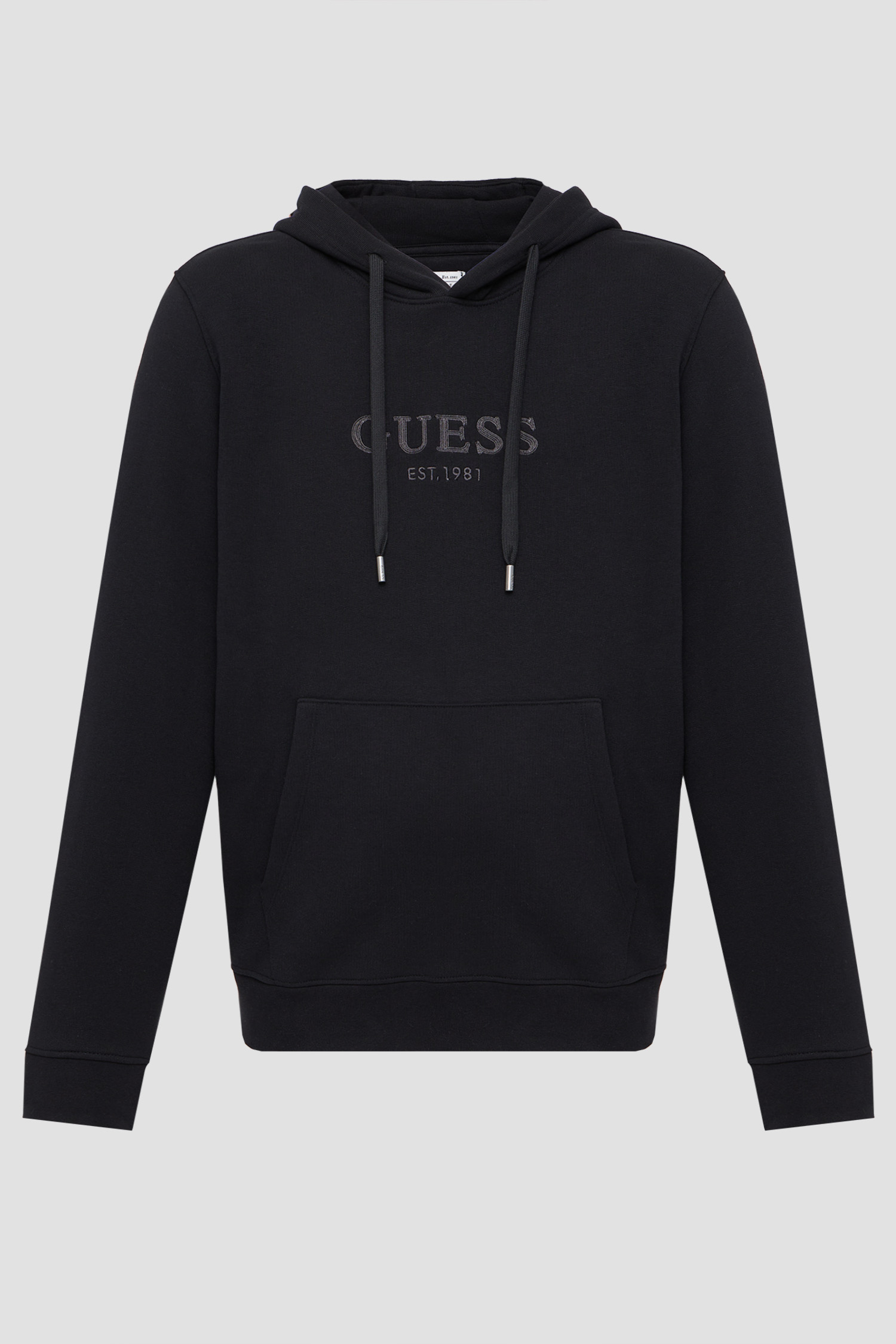 Чоловіче чорне худі Guess M6YQ36.K4243;JBLK
