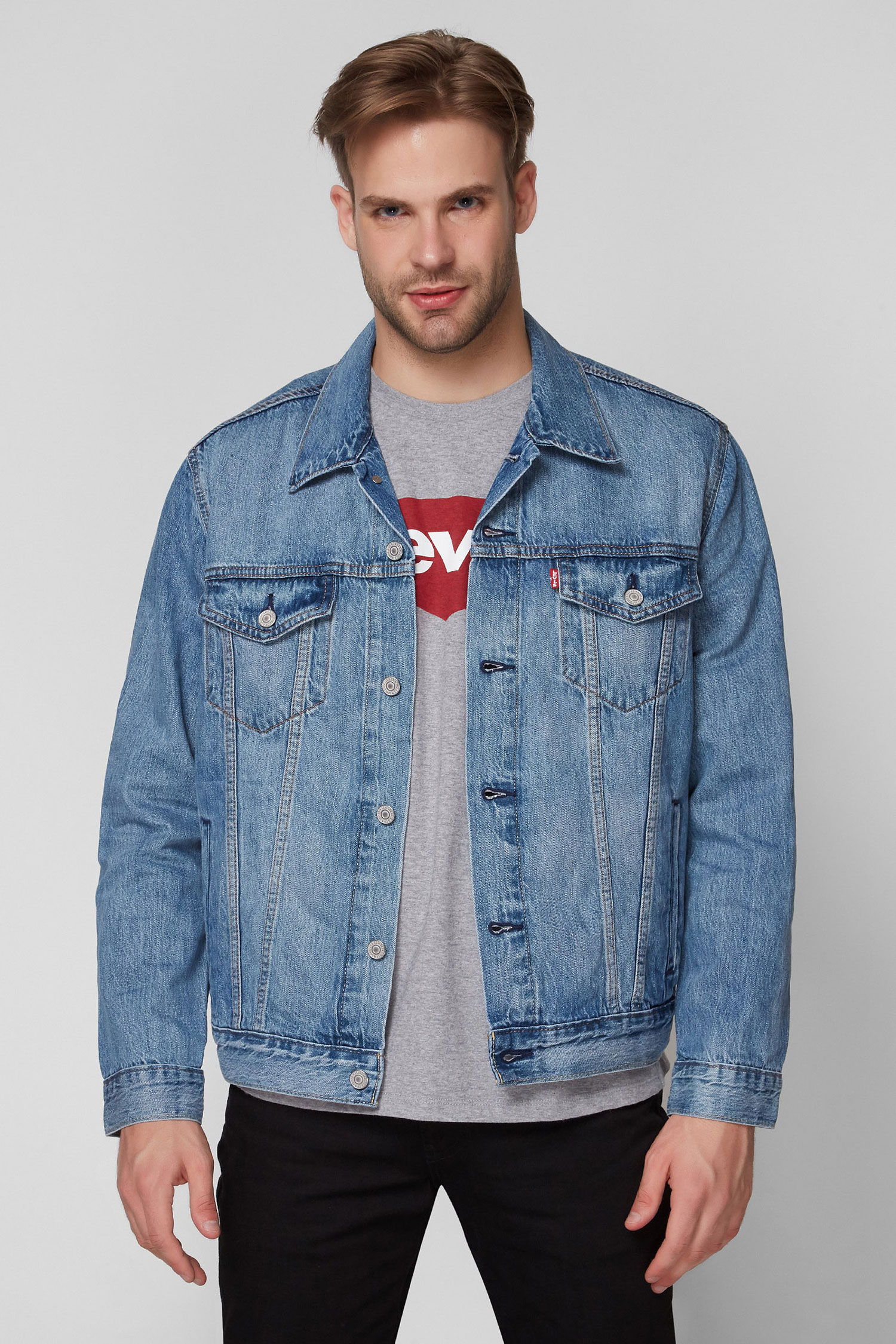 Чоловіча блакитна джинсова куртка Levi’s® 72334;0351
