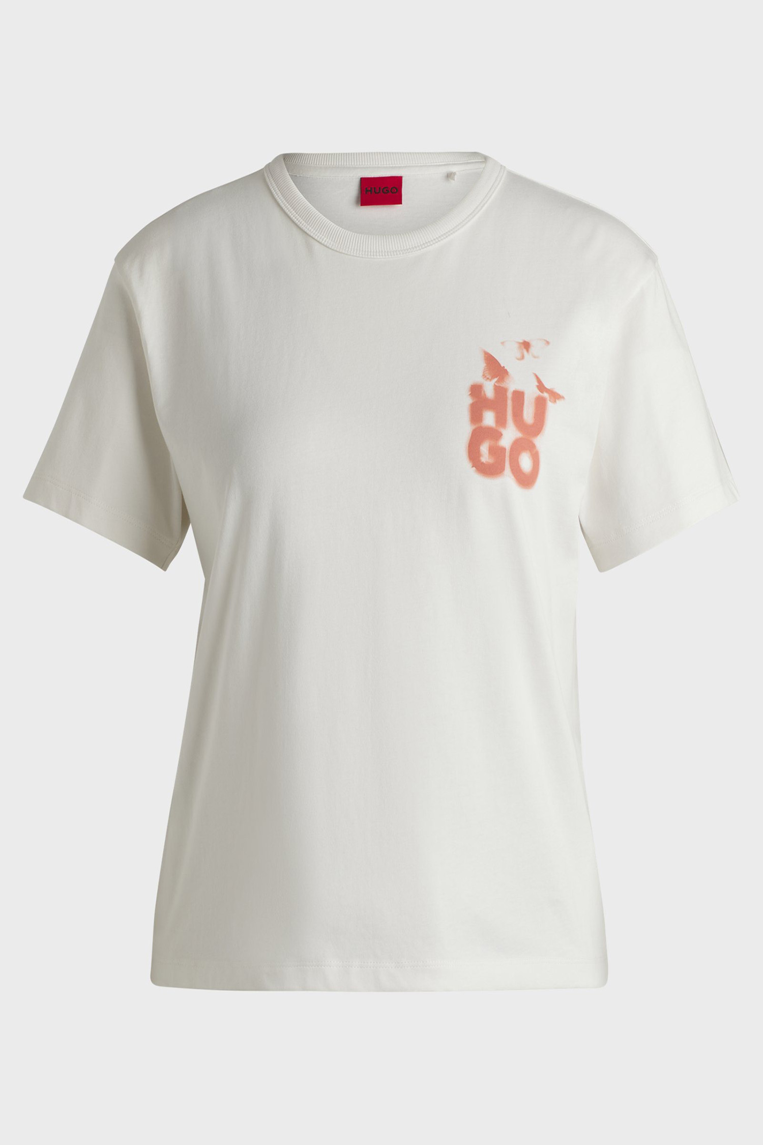 Женская белая футболка HUGO 50534246;102