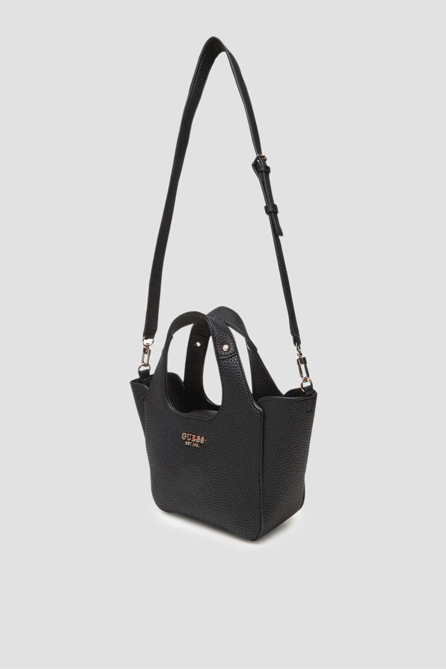 Женская черная сумка Guess HWBG73.34750;BLA