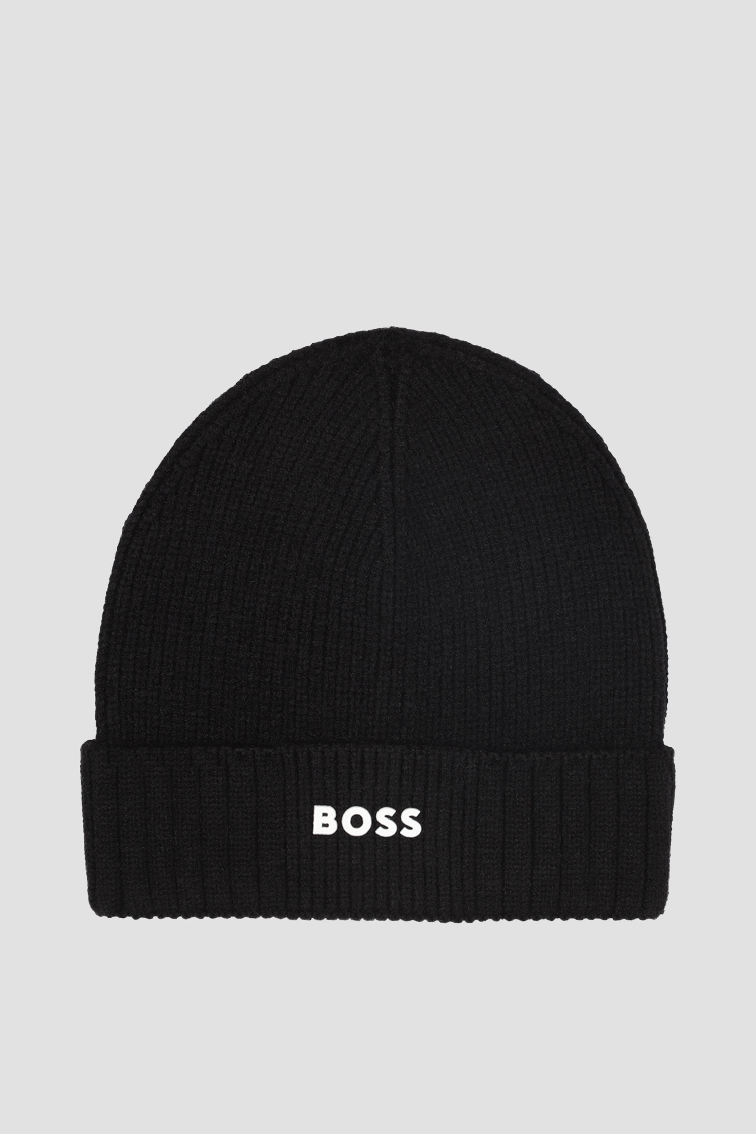 Дитяча чорна шапка BOSS kids J52616;09B