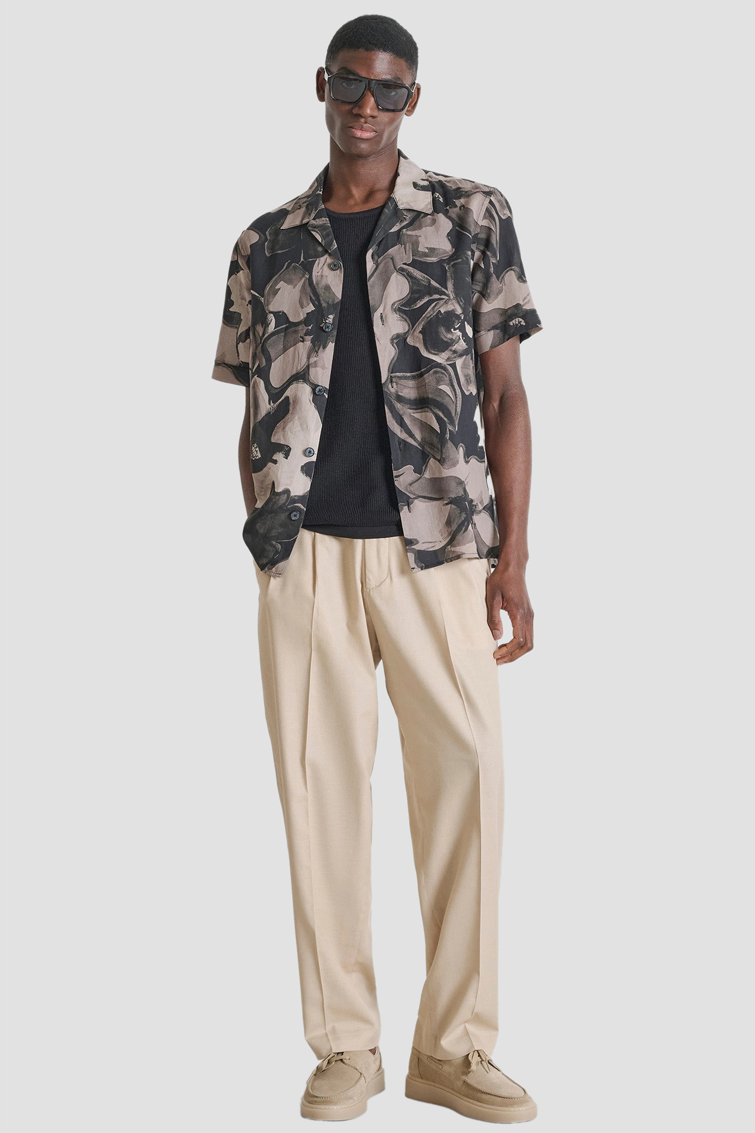 Мужская рубашка с узором Antony Morato MMSS00189.FA430658;2107