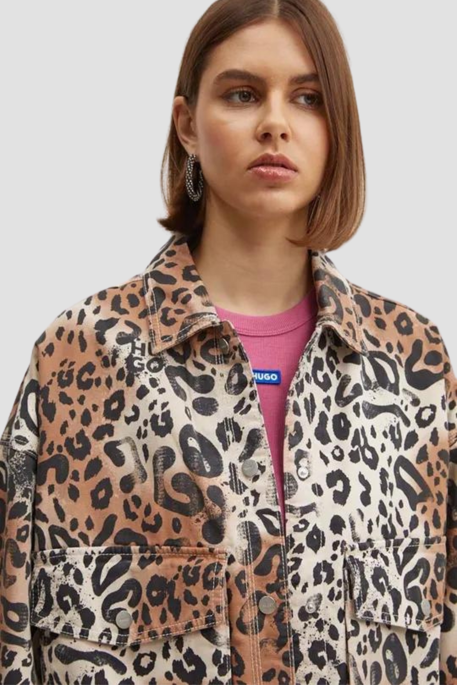 Женская куртка с узором HUGO 50516527;960