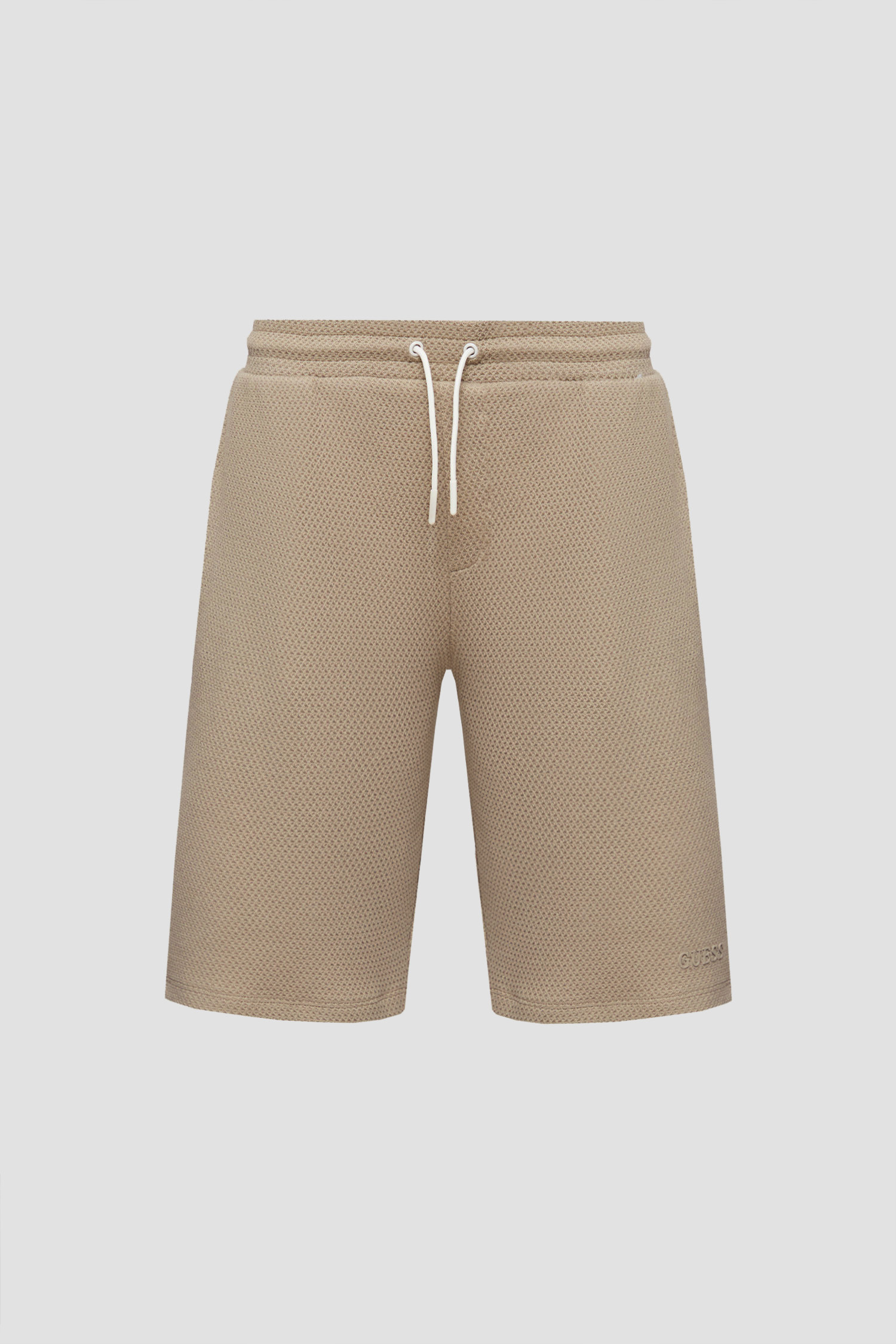 Чоловічі бежеві шорти Guess Z6GD10.K3209;G9I0