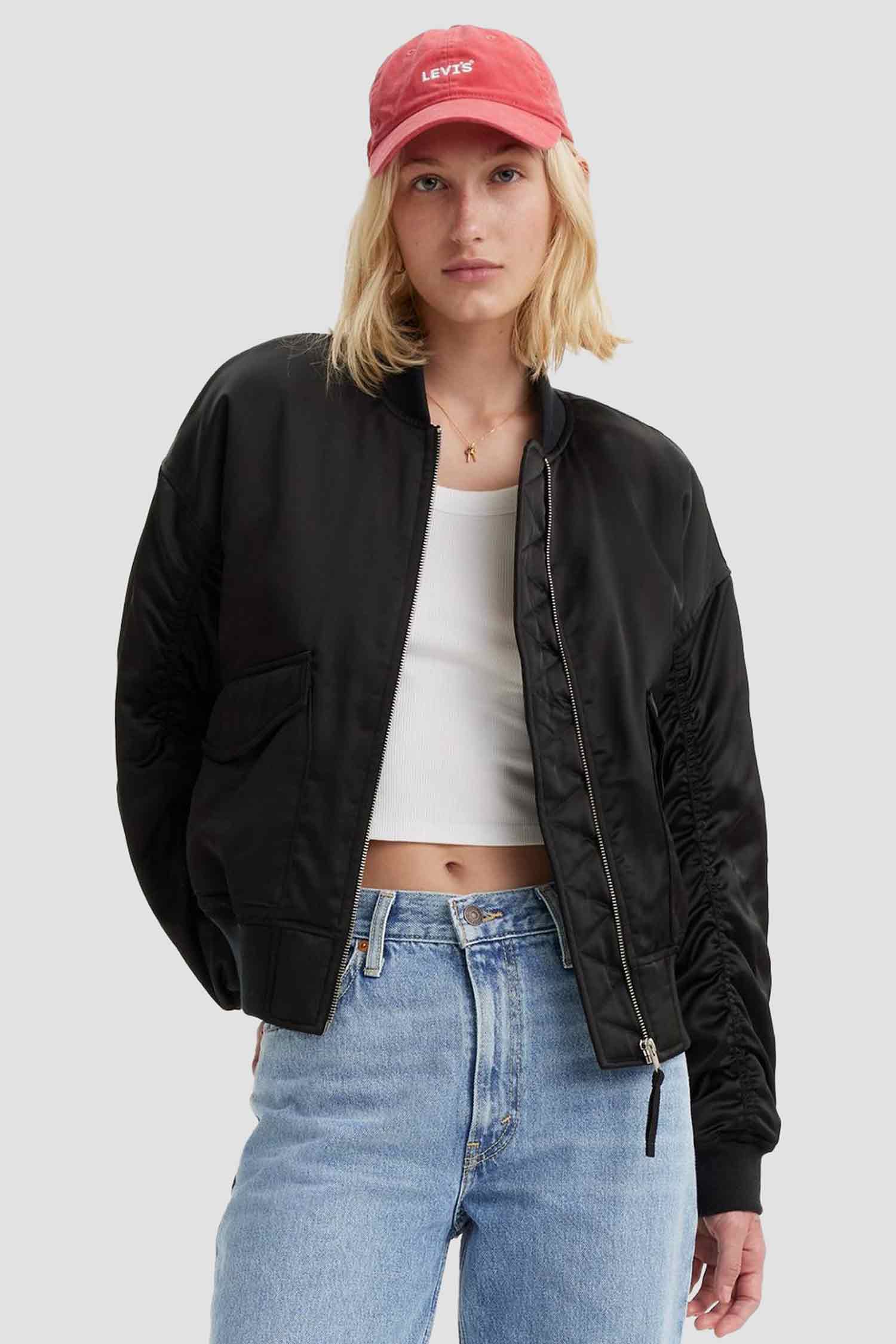 Женский черный бомбер Levi’s® A7262;0003