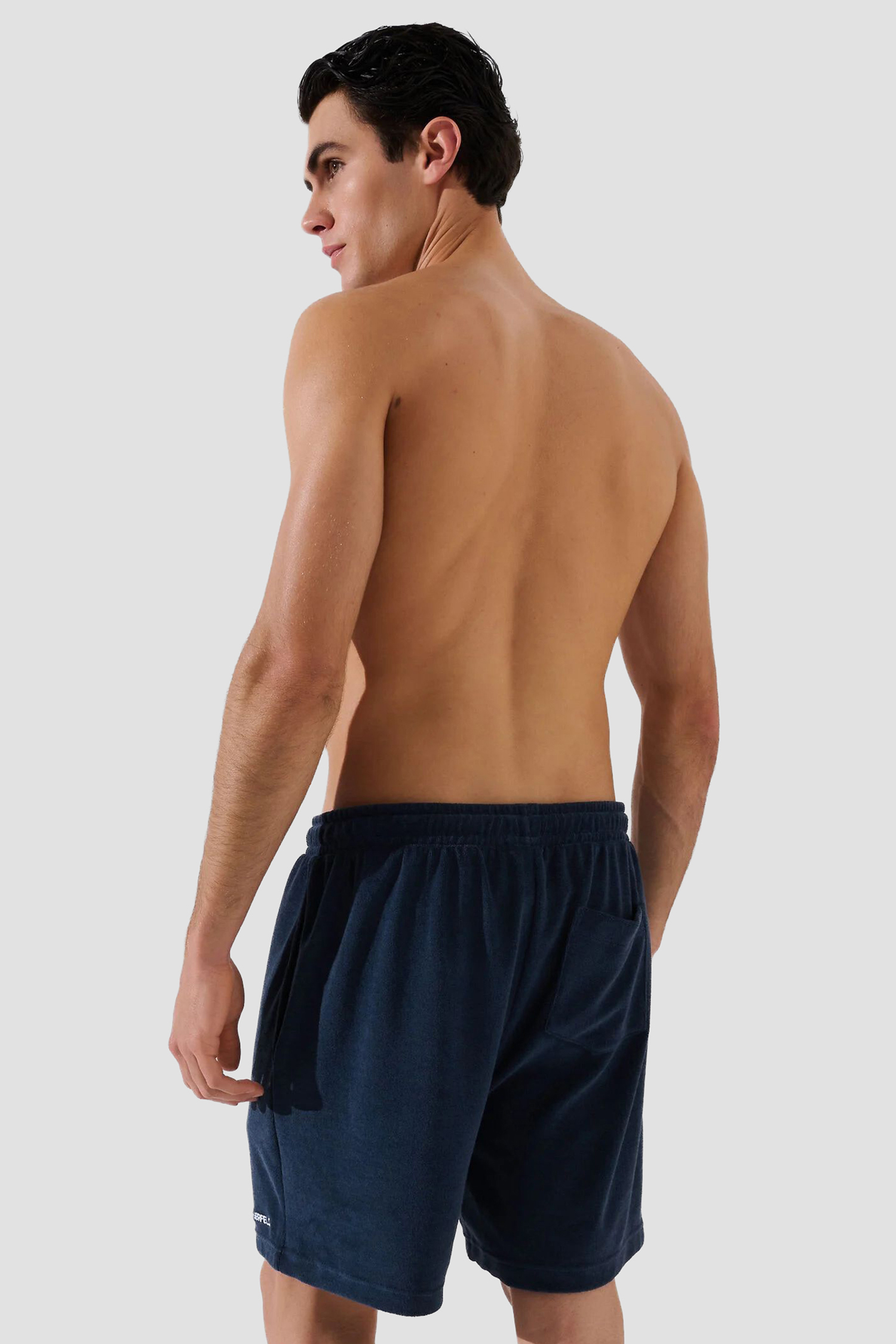 Мужские темно-синие шорты Karl Lagerfeld A3M46006;1WN