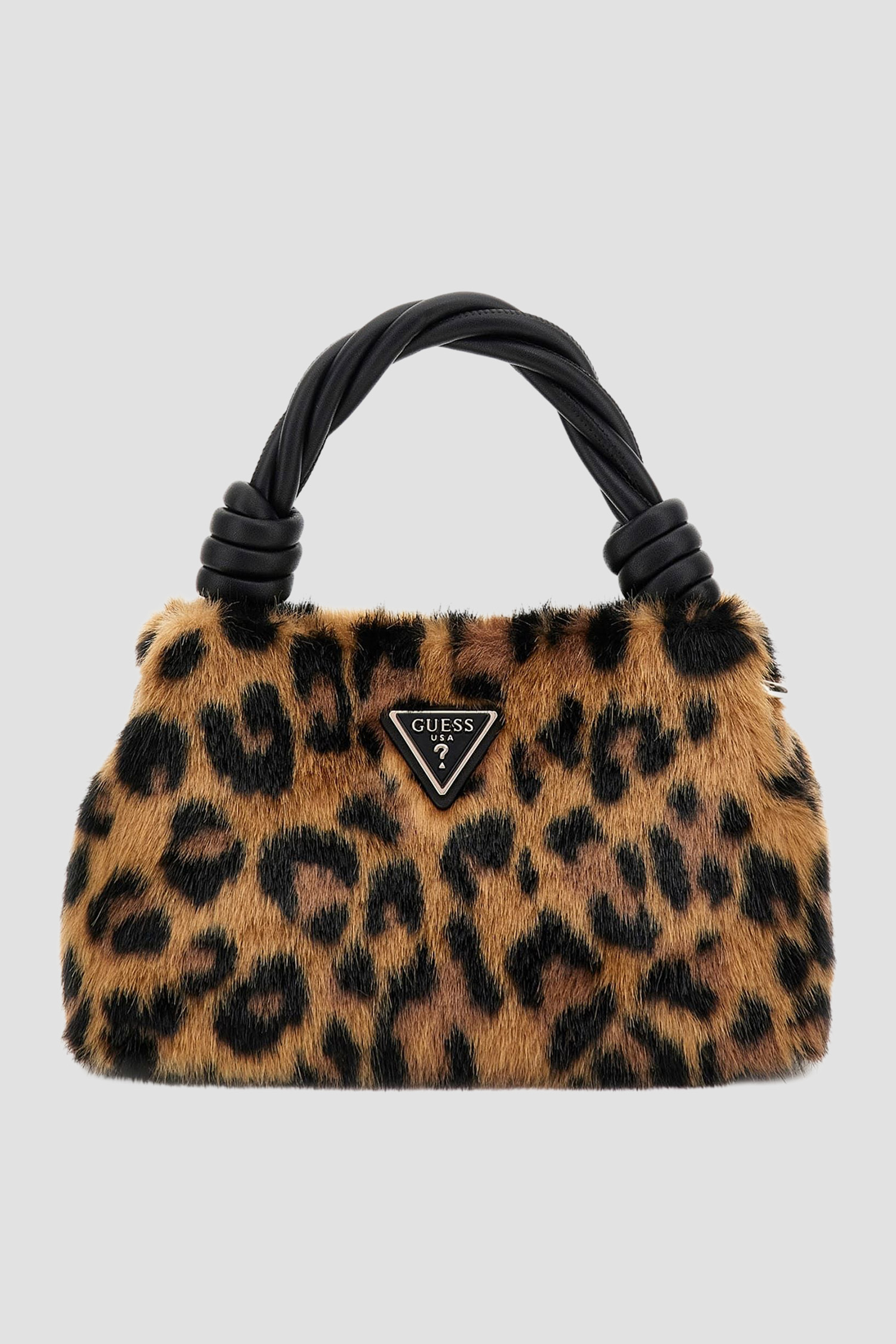 Жіноча коричнева сумка з візерунком Guess HWLO81.43110;LEO