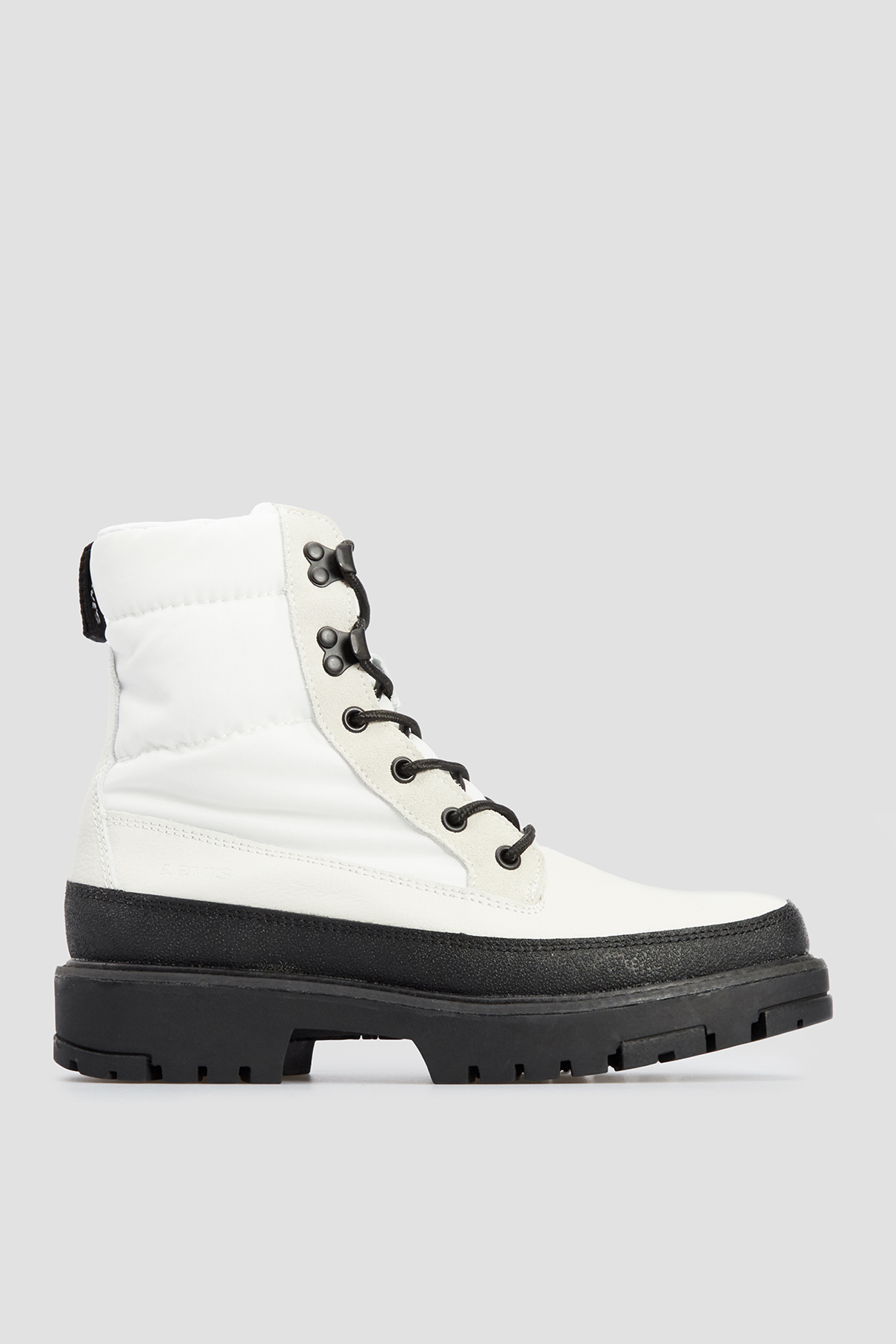 Белые кожаные ботинки для девушек Levi’s® 233619;1913.51