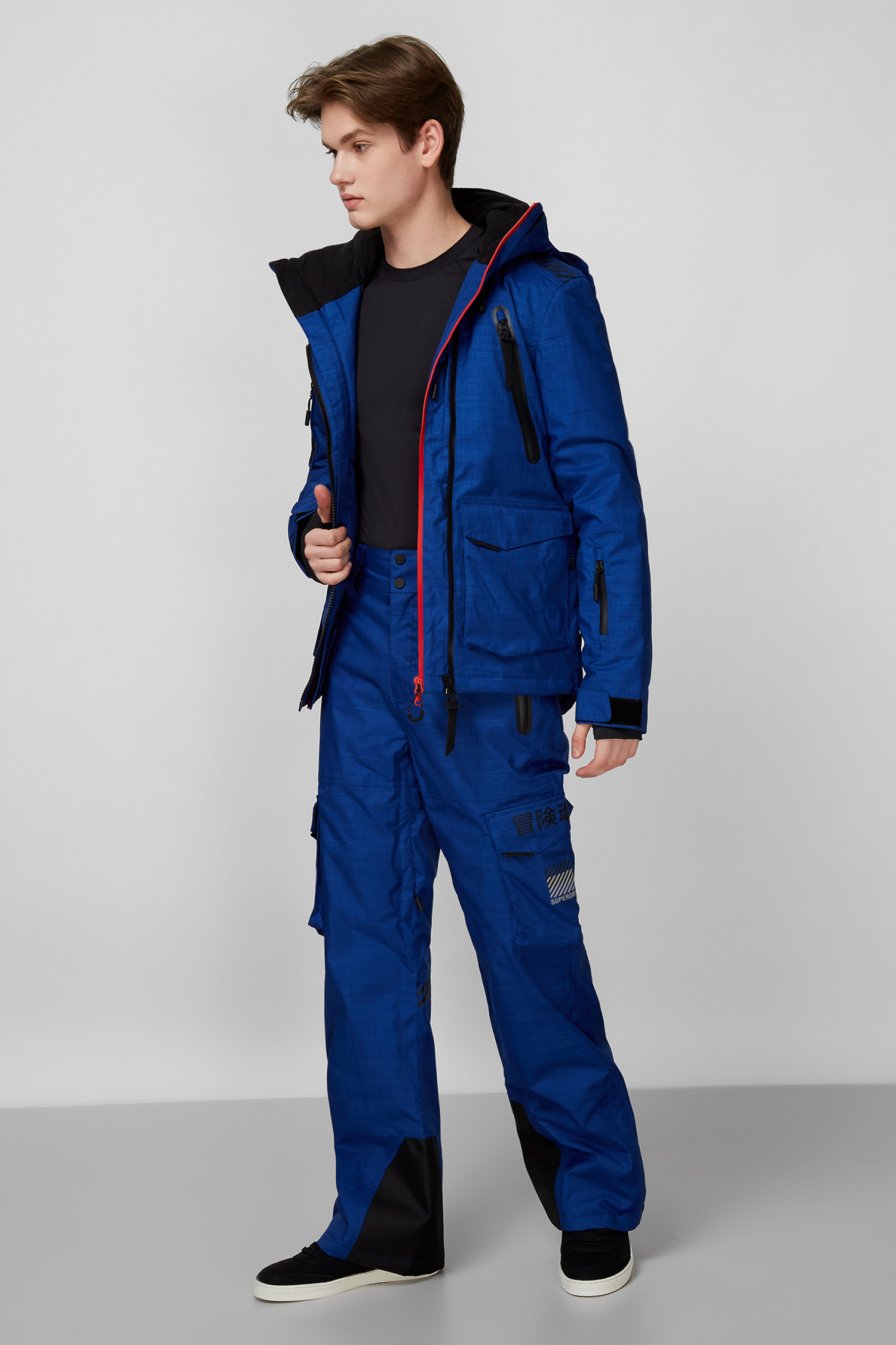 Сині лижні штани для хлопців SuperDry MS110034A;CNS