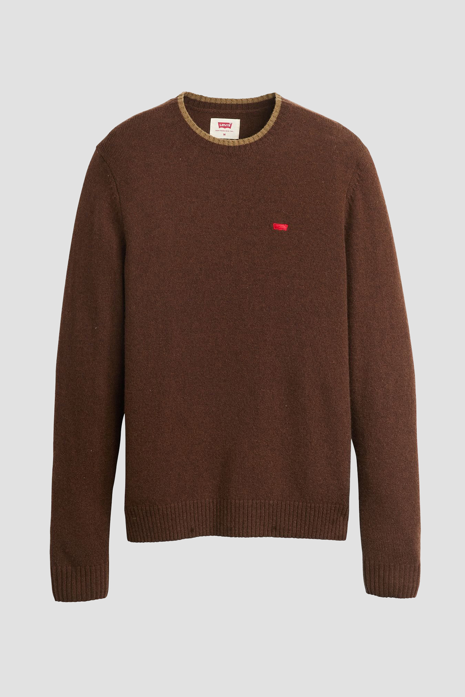 Мужской коричневый шерстяной джемпер Levi’s® A4320;0015