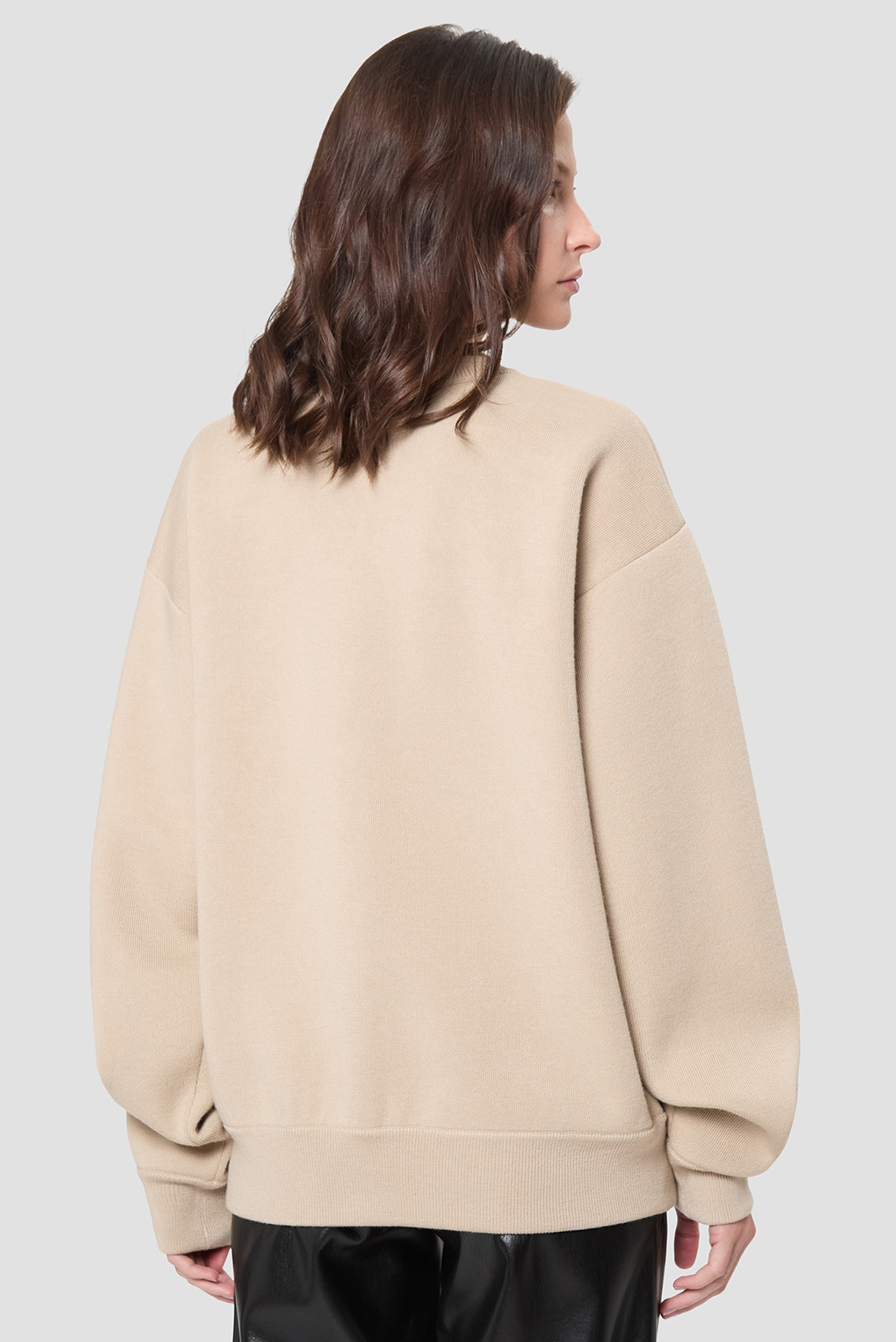 Женский бежевый шерстяной кардиган BOSS 50543544;275