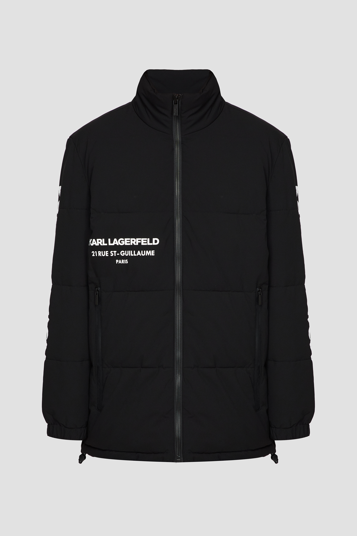 Мужская черная куртка Karl Lagerfeld 524511.505011;990