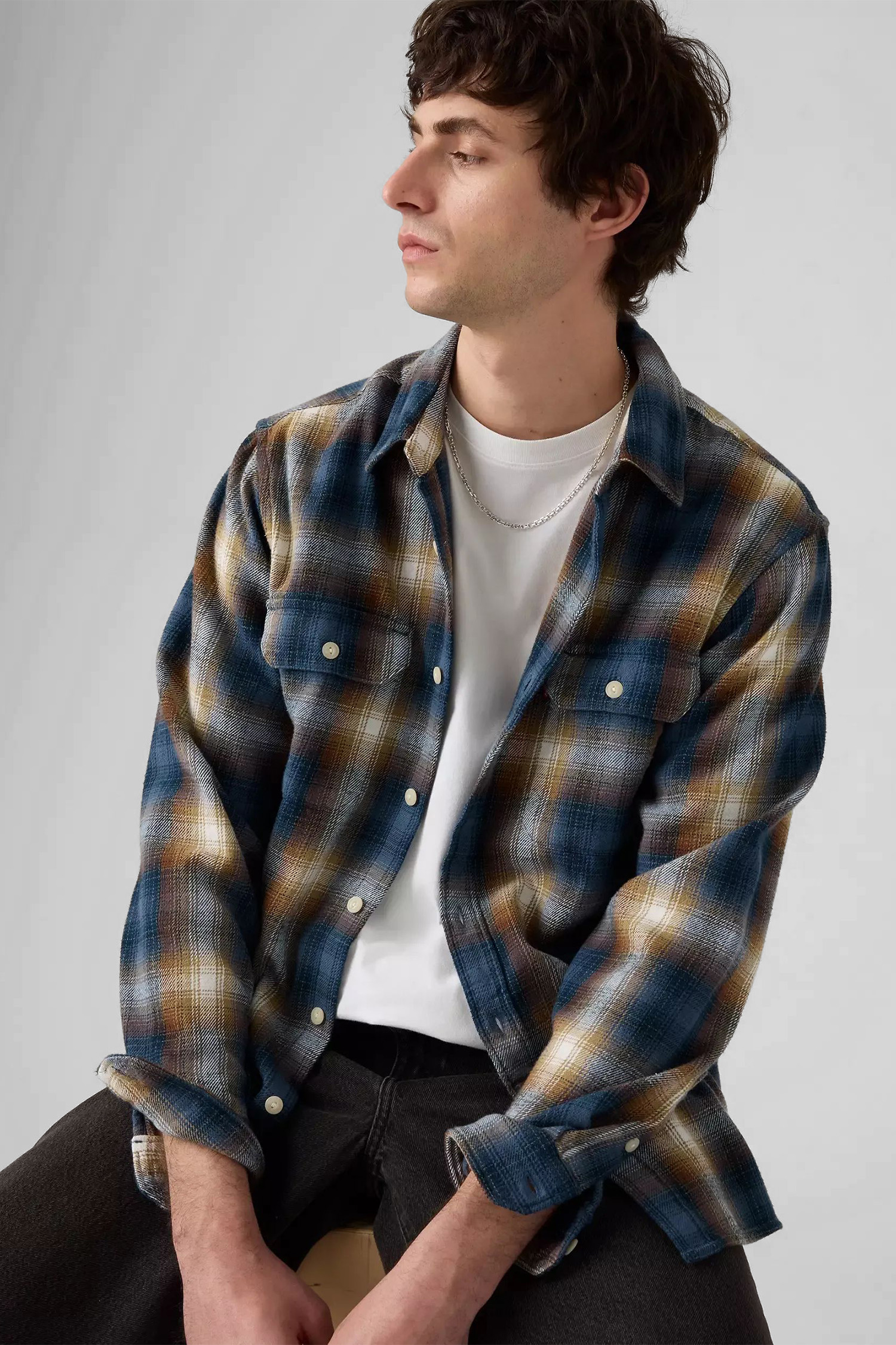 Чоловіча картата сорочка Levi’s® 19573;0281