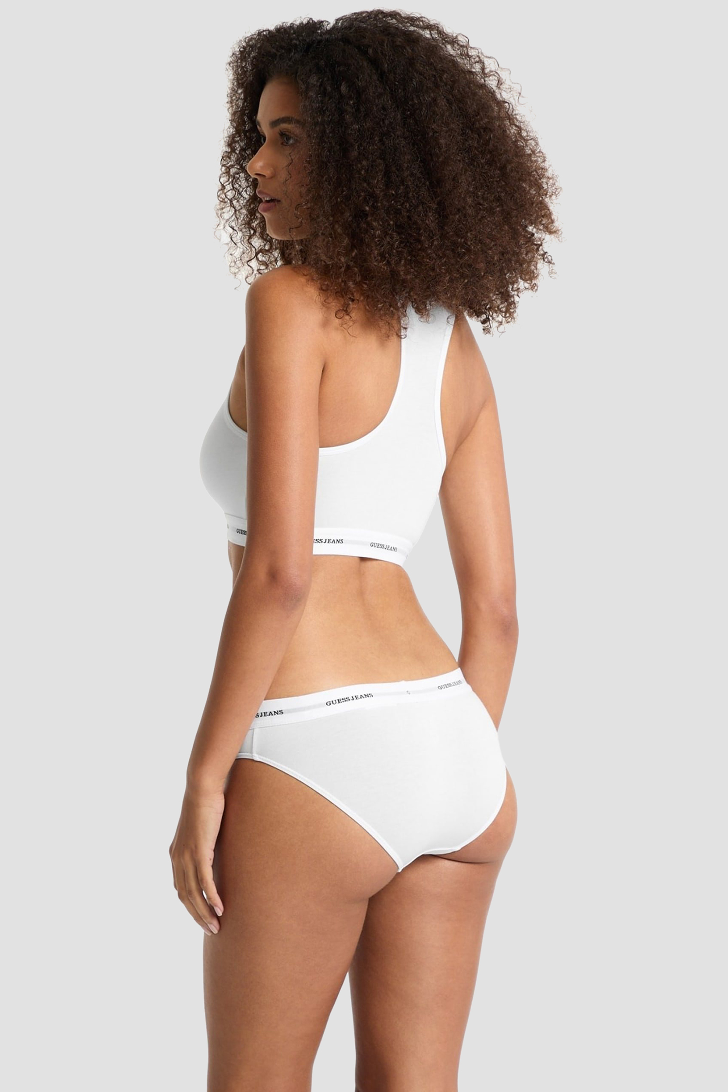 Женские белый топ Guess Jeans W4BZ31.KBBU1;G011