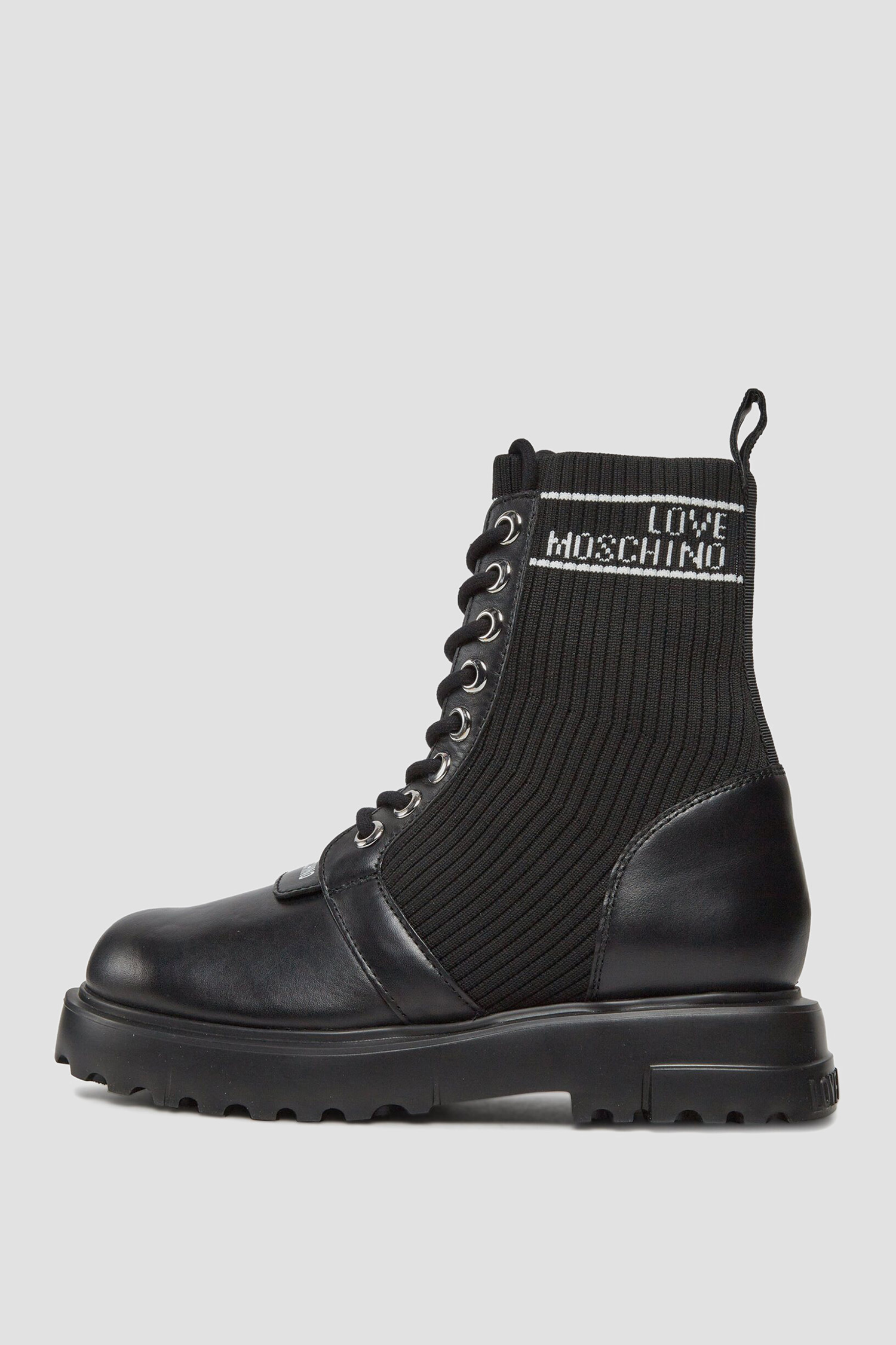 Жіночі чорні черевики Moschino JA24324G0H.IY6;00A