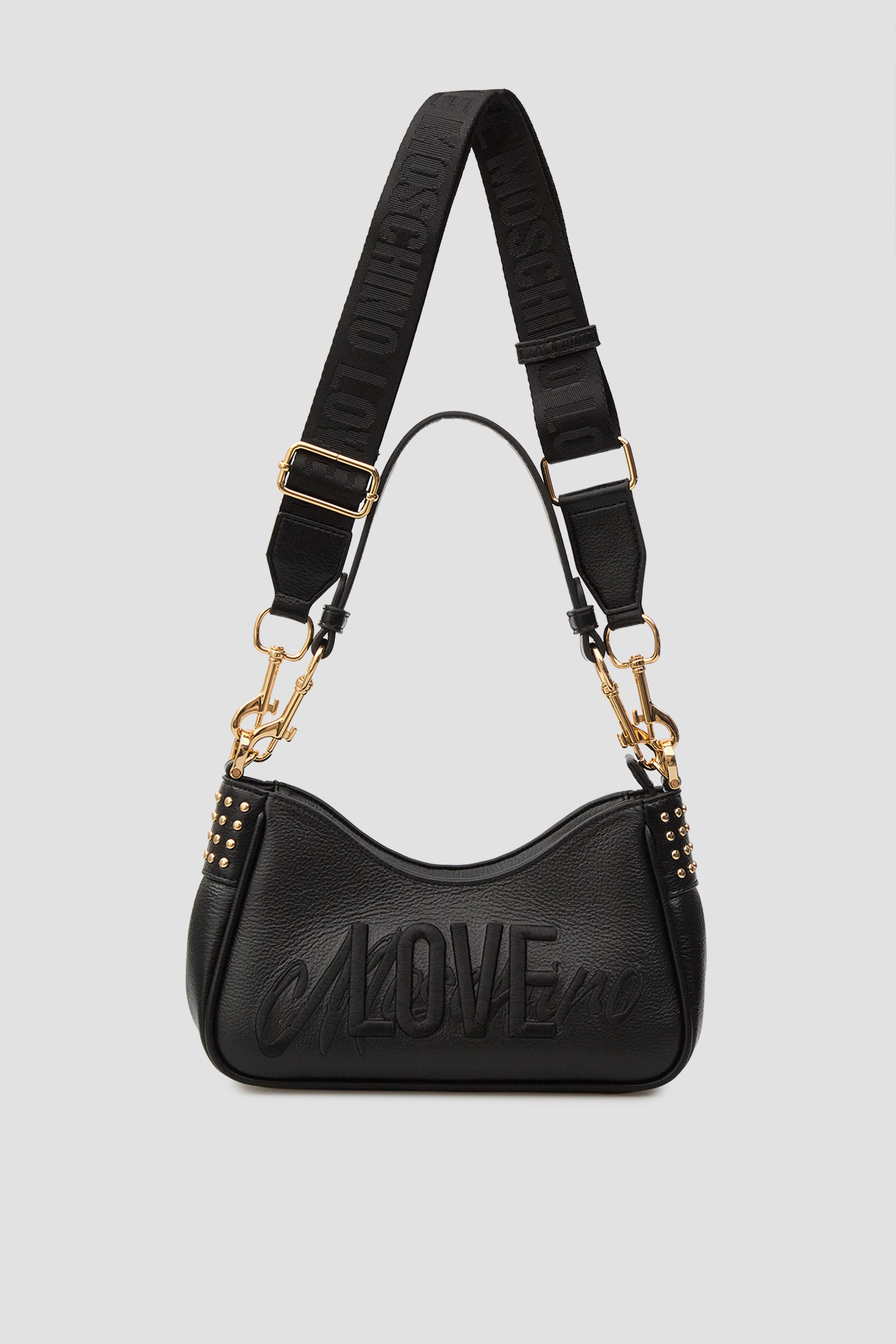 Женская черная сумка Moschino JC4328PP0N.K11;00A