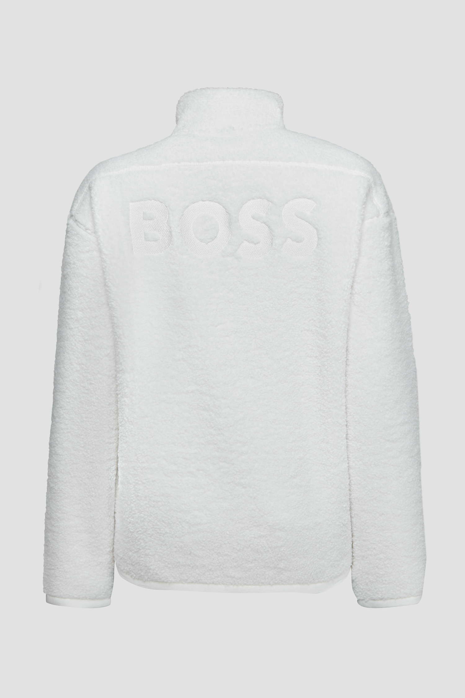 Мужской белый кардиган BOSS 50498855;106