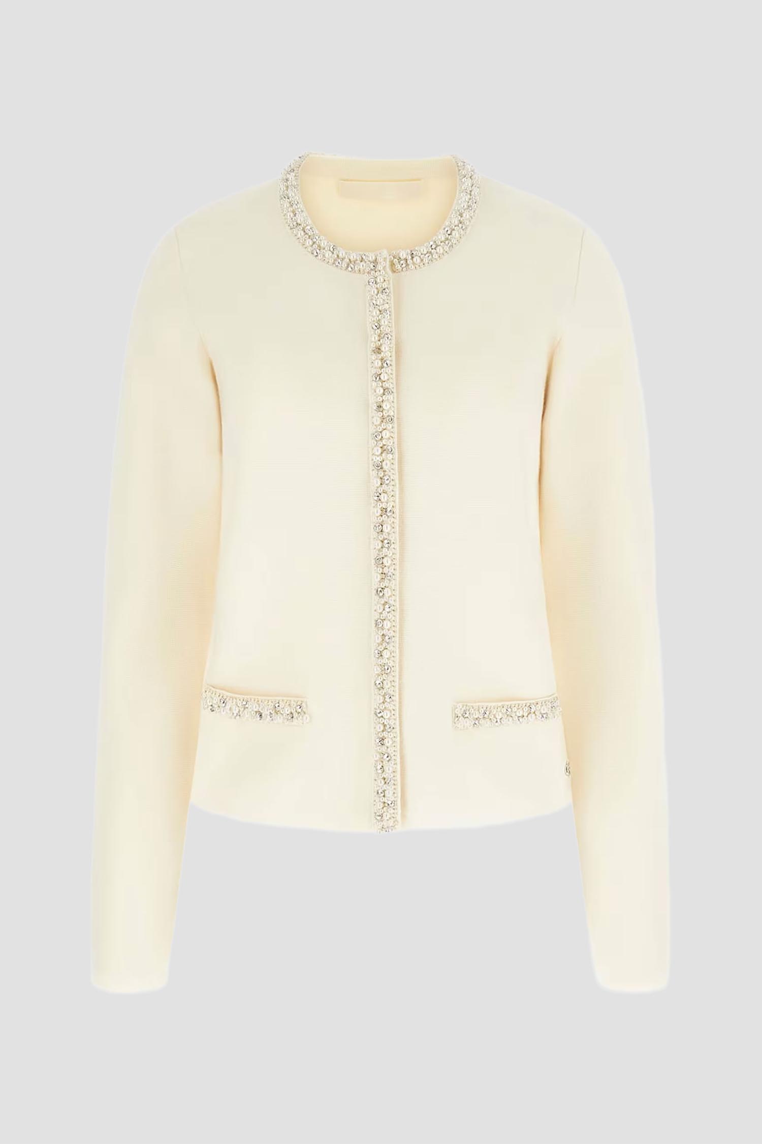 Жіночий білий кардиган Guess W6RR42.Z4422;G012