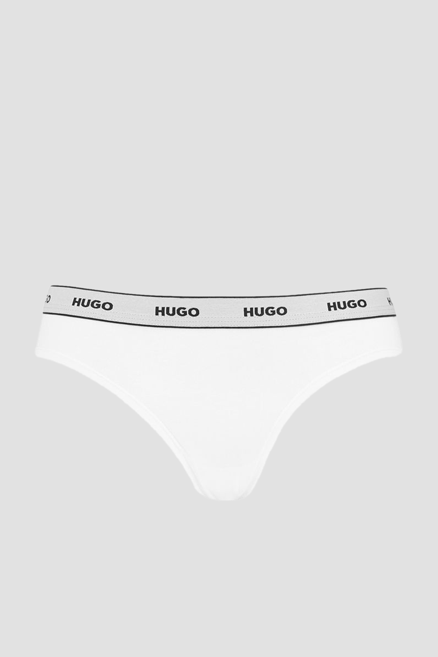 Женские белые трусики (3 шт) HUGO 50469657;100