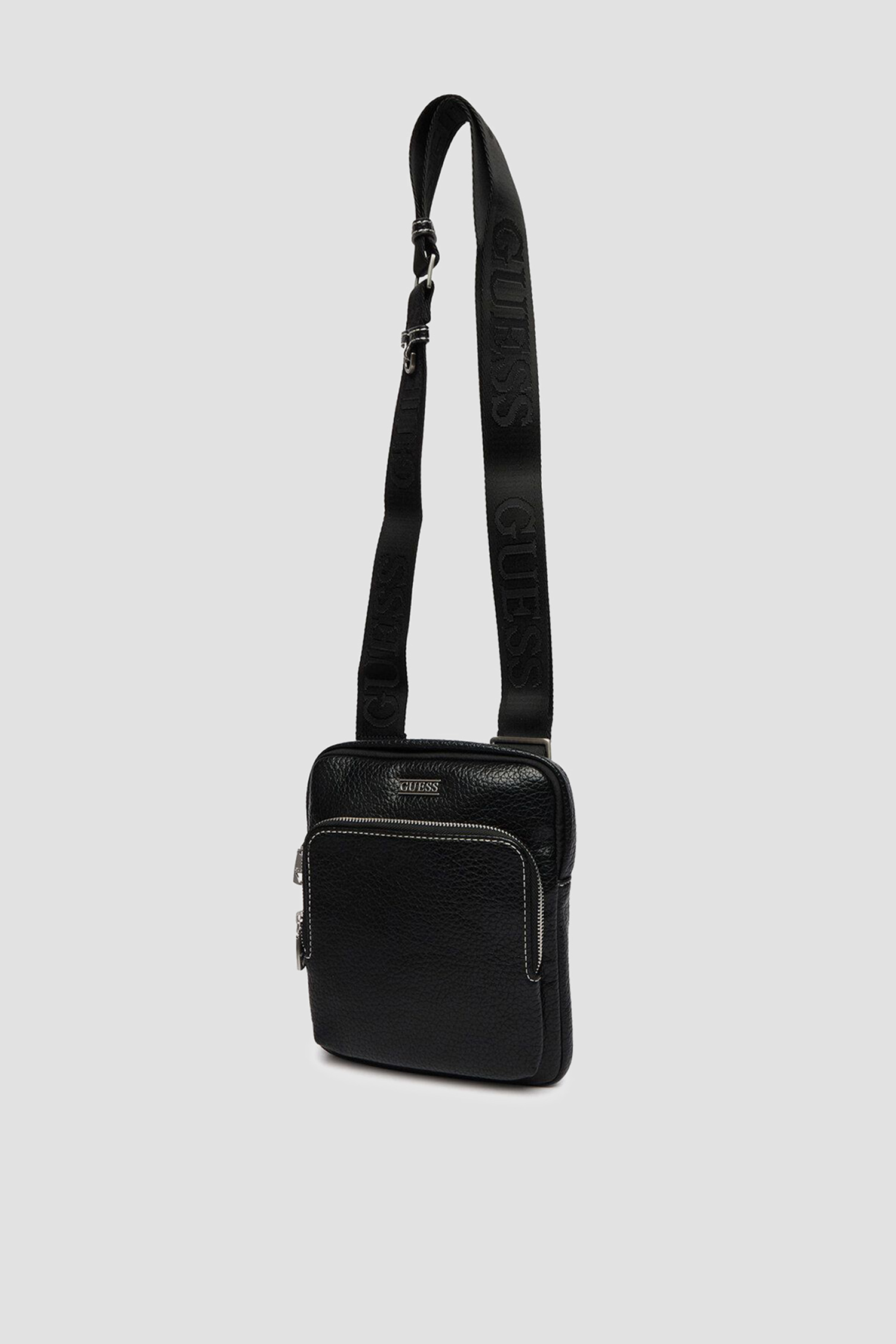 Мужская черная сумка Guess HMBOGS.P6223;BLA