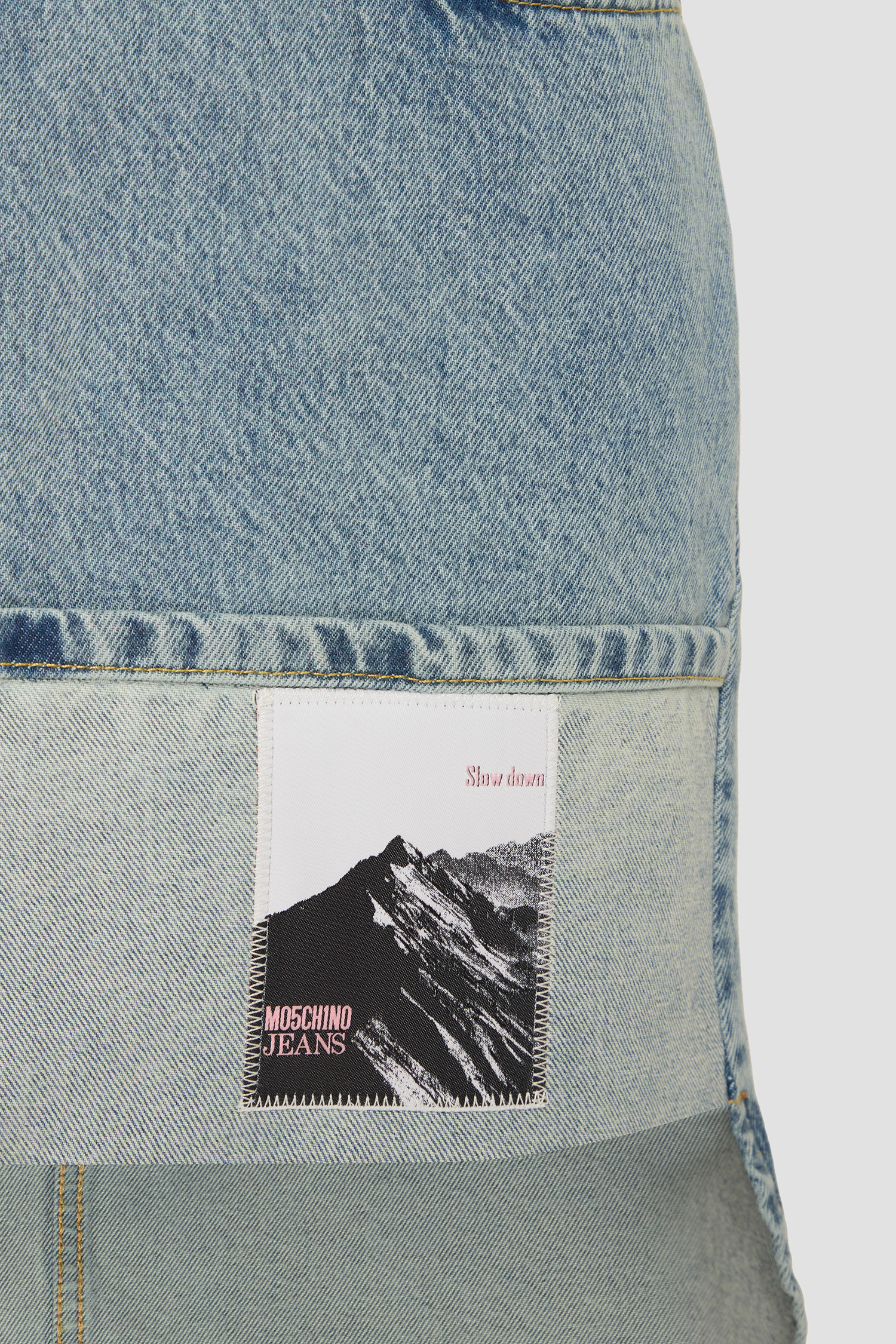 Женская голубая джинсовая юбка Moschino A0112.3217;1295