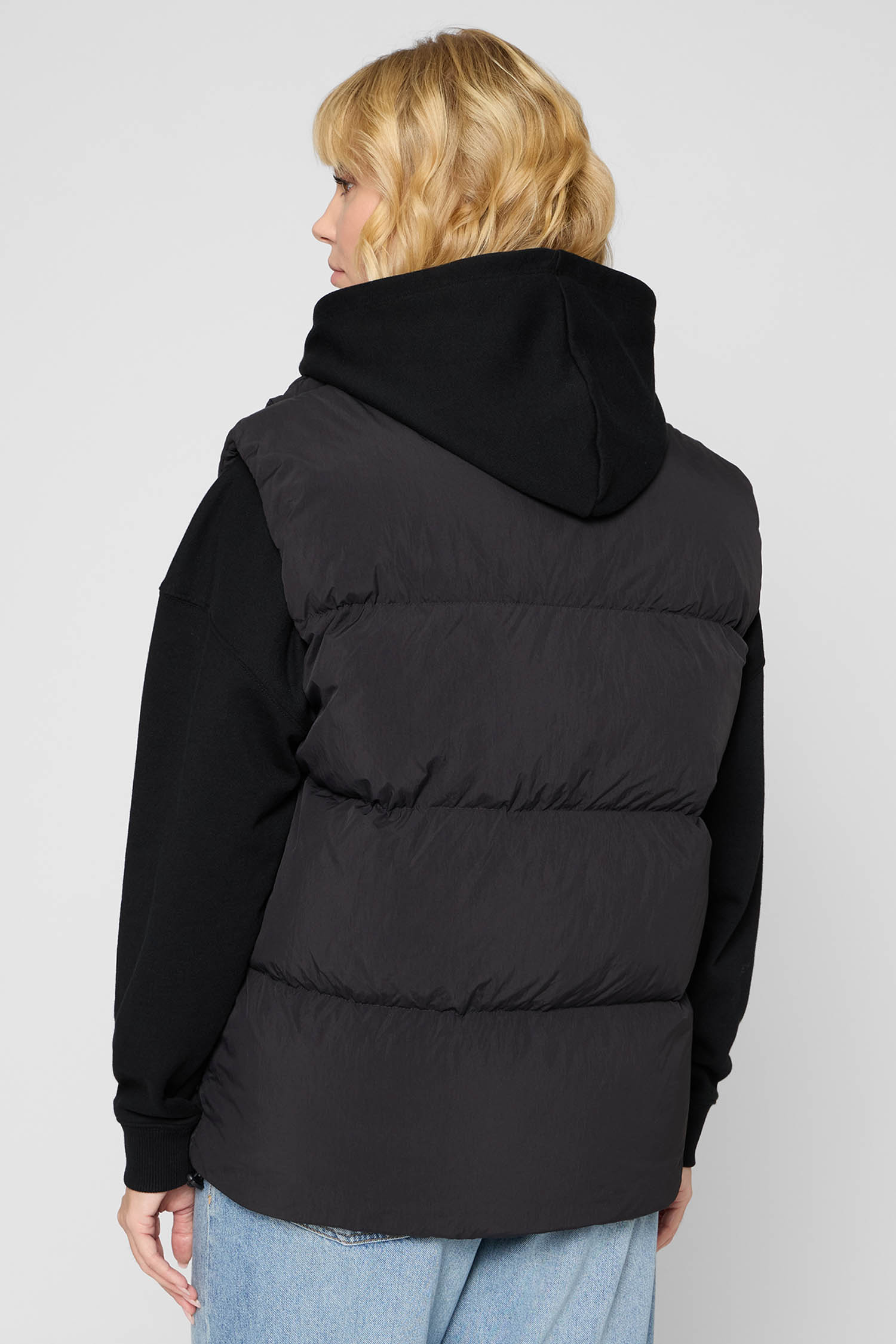 Женский черный жилет HUGO BLUE 50546366;001