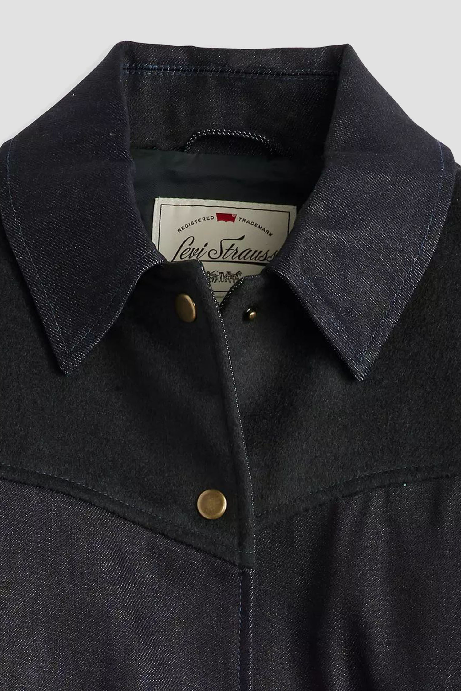 Женская черная джинсовая куртка Levi’s® 001FN;0000
