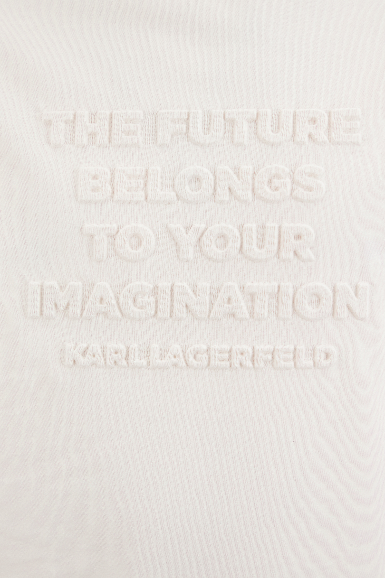 Мужская белая футболка Karl Lagerfeld 551225.755085;60