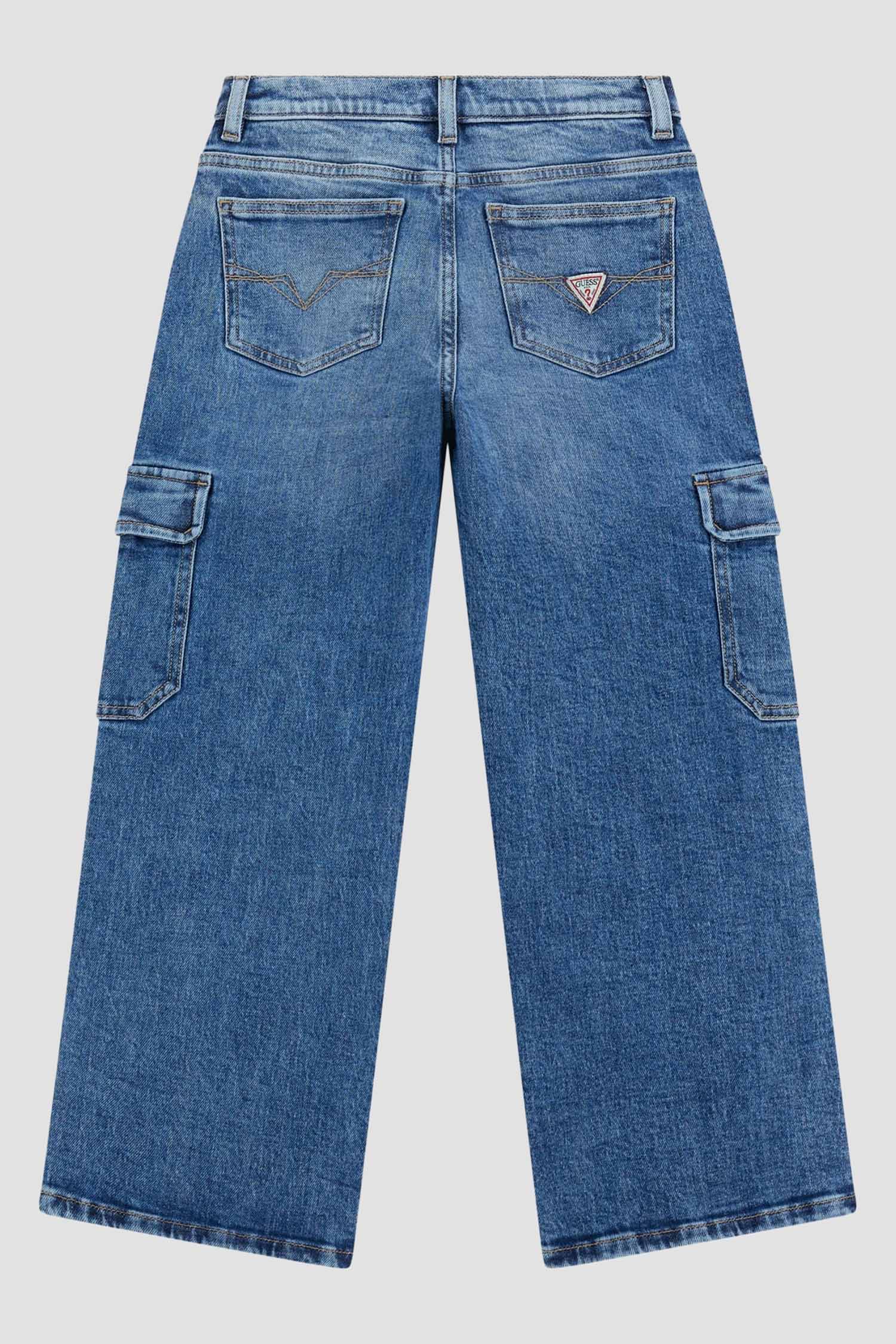 Дитячі блакитні джинси Guess Kids L6RA03.D4MS0;OYSP