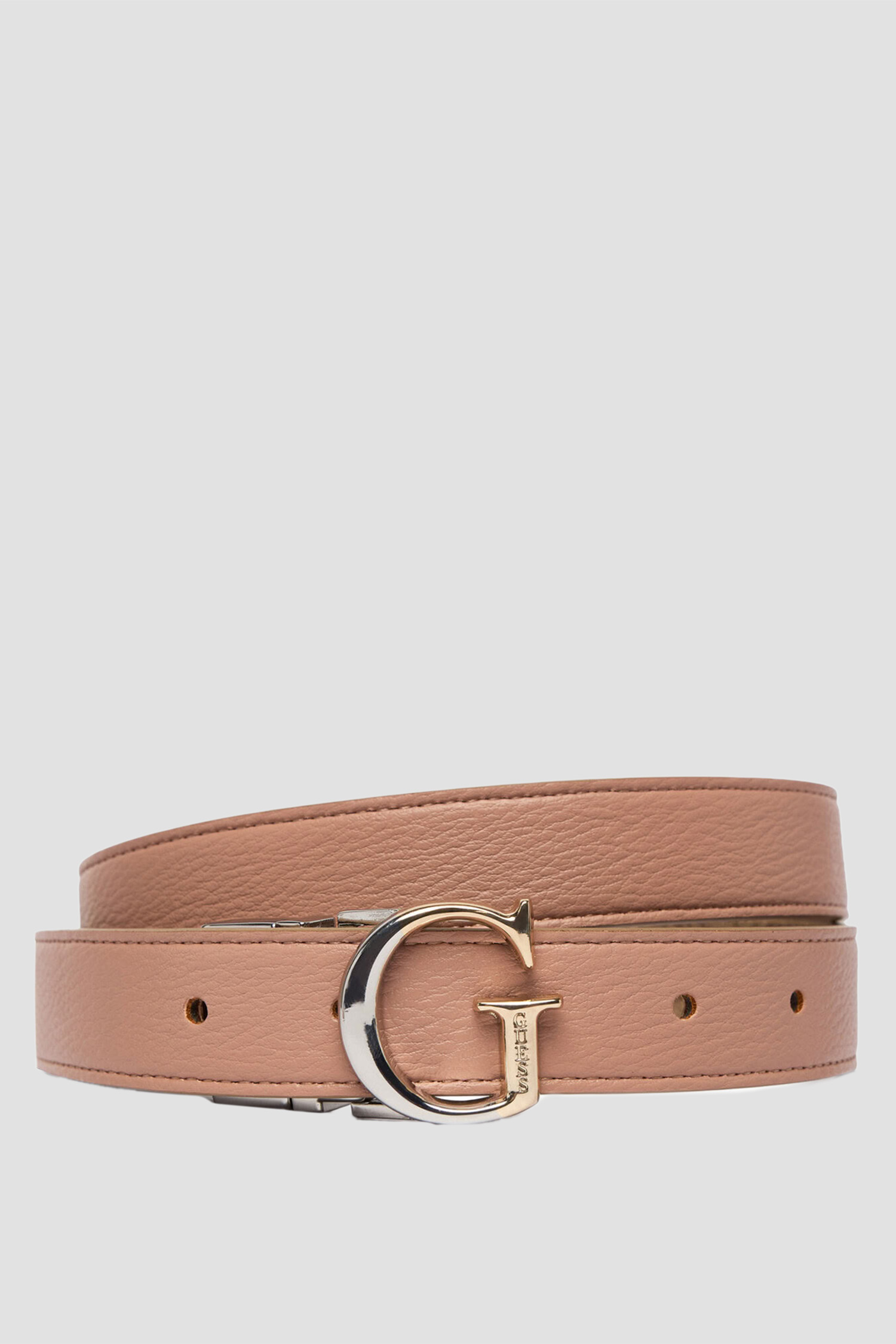 Женский бежевый двусторонний ремень Guess BW9325.P6115;LTL