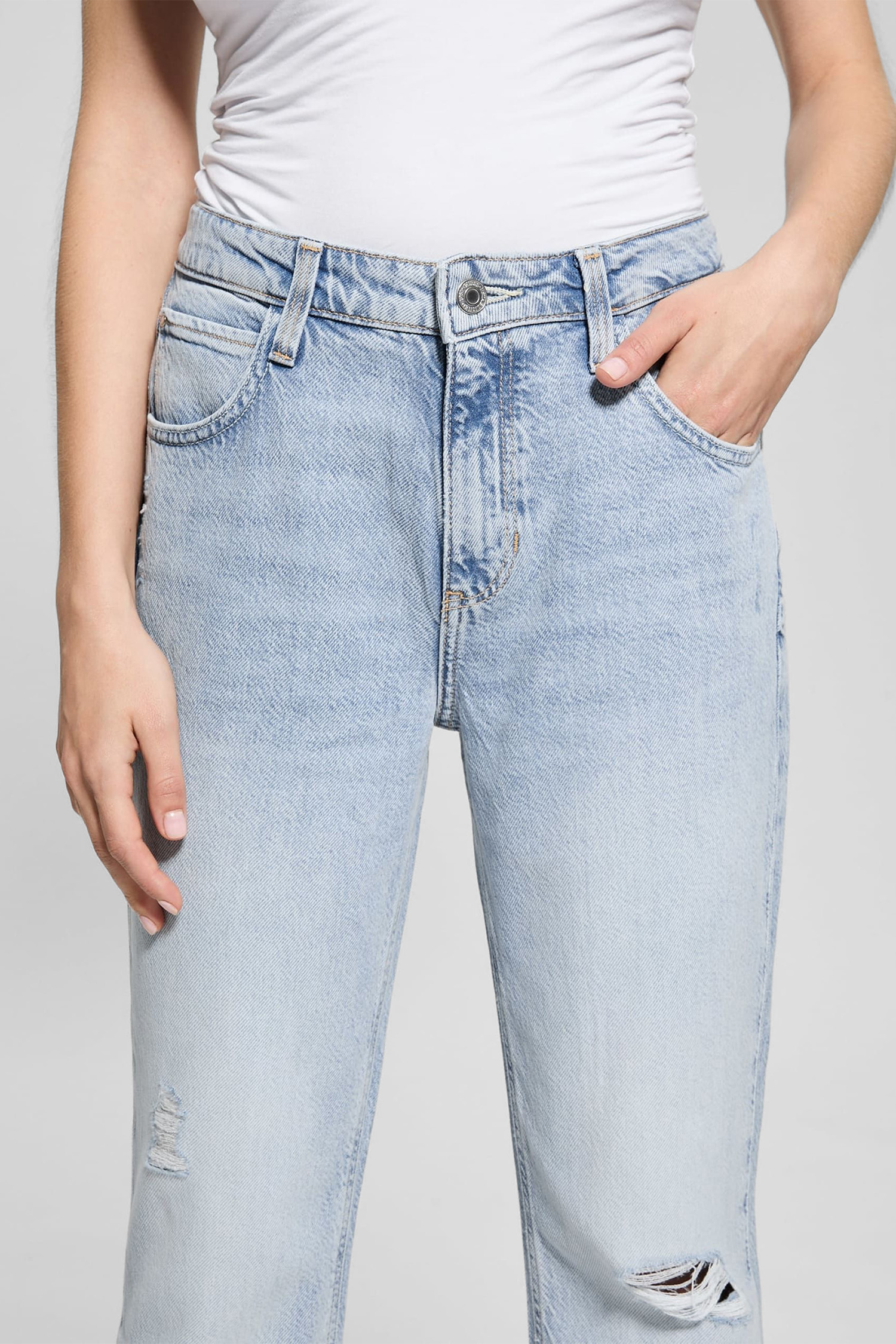 Жіночі блакитні джинси Guess W5GA0Q.D5B96;MRCA