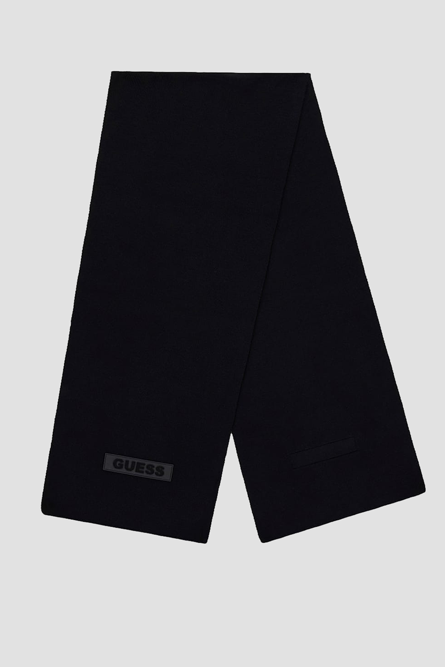 Чоловічий чорний шарф Guess AM9570.POL03;BLA