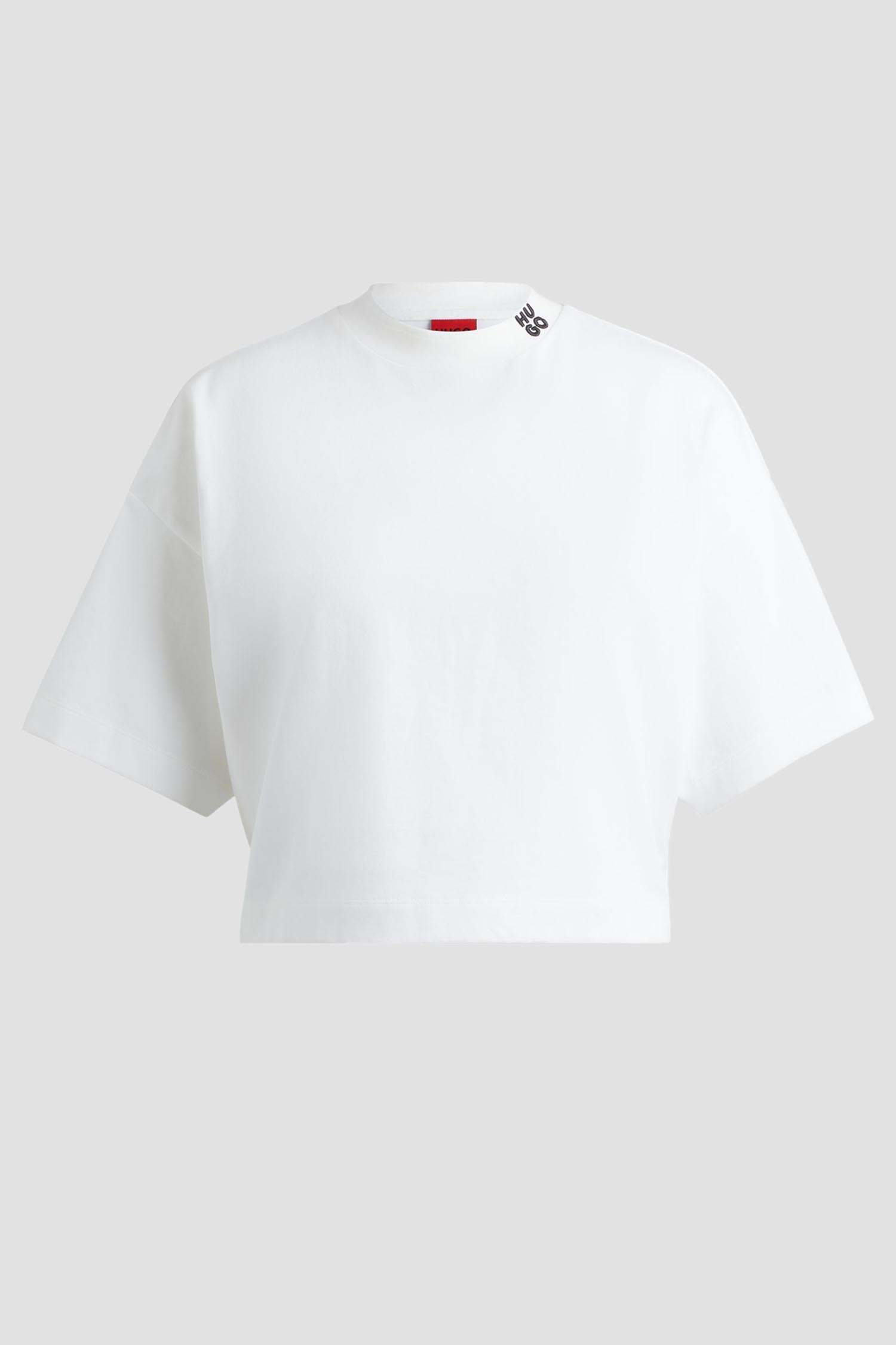 Жіноча біла футболка HUGO 50520187;100