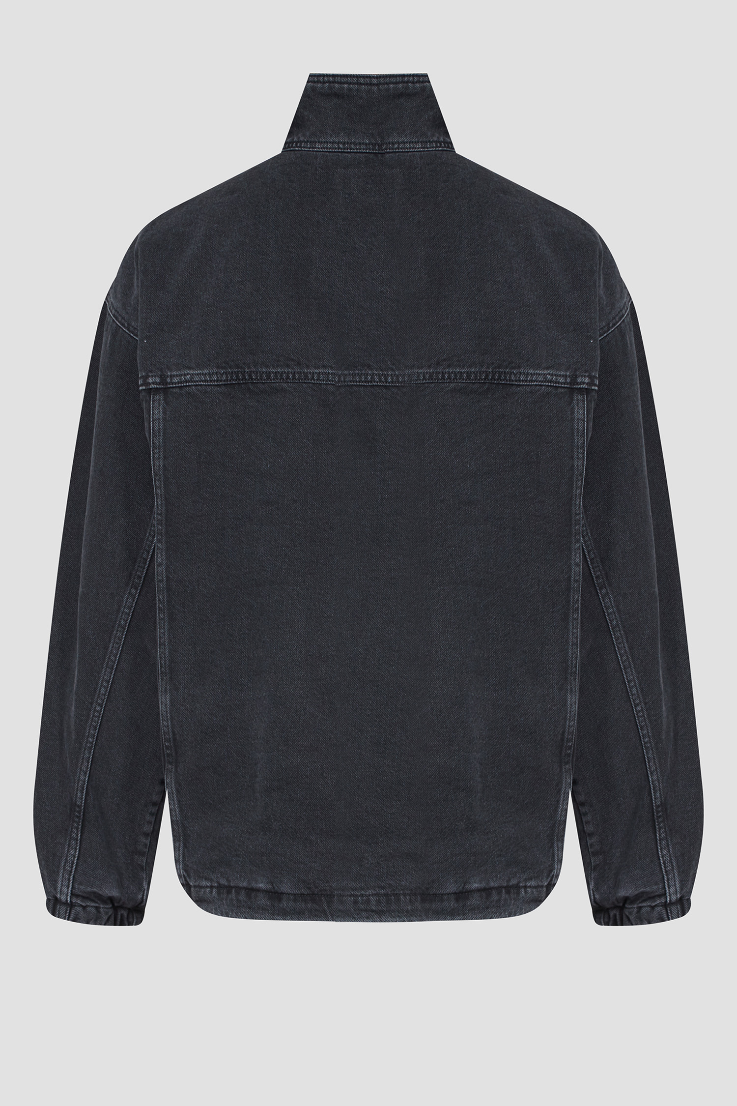 Мужская черная джинсовая куртка HUGO 50507476;023