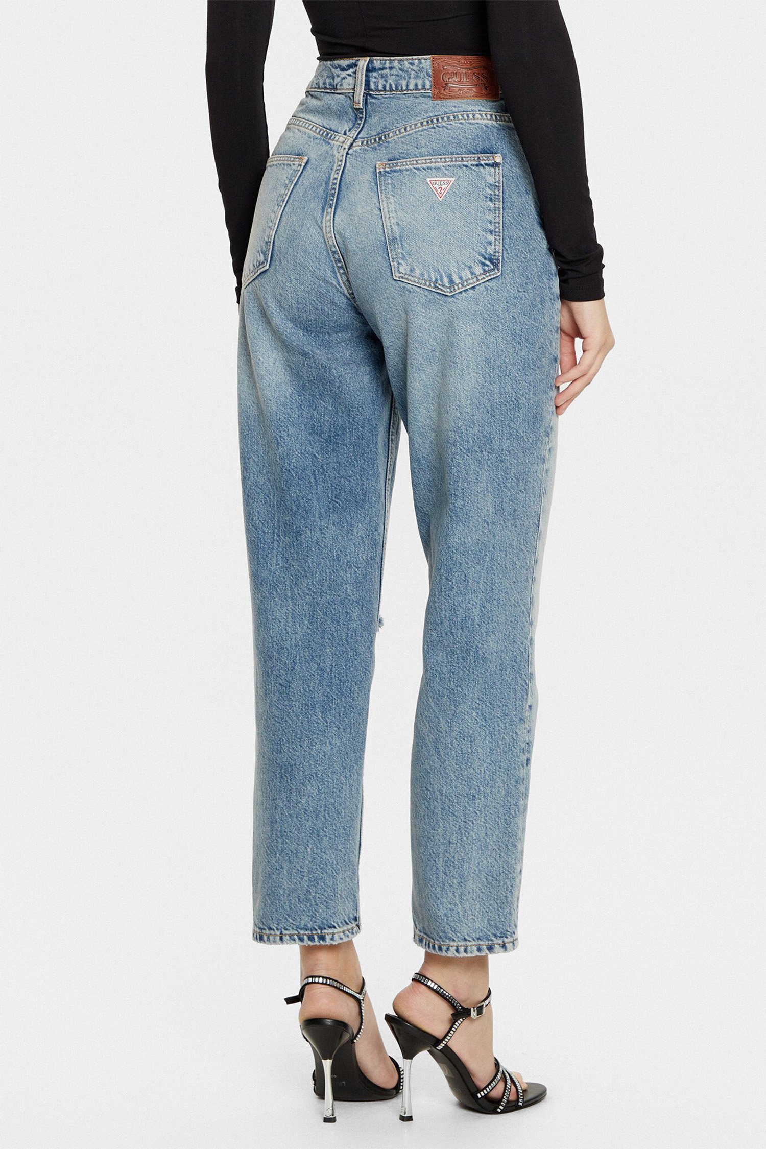 Женские голубые джинсы Guess W5RA21.D5LR2;SCDS