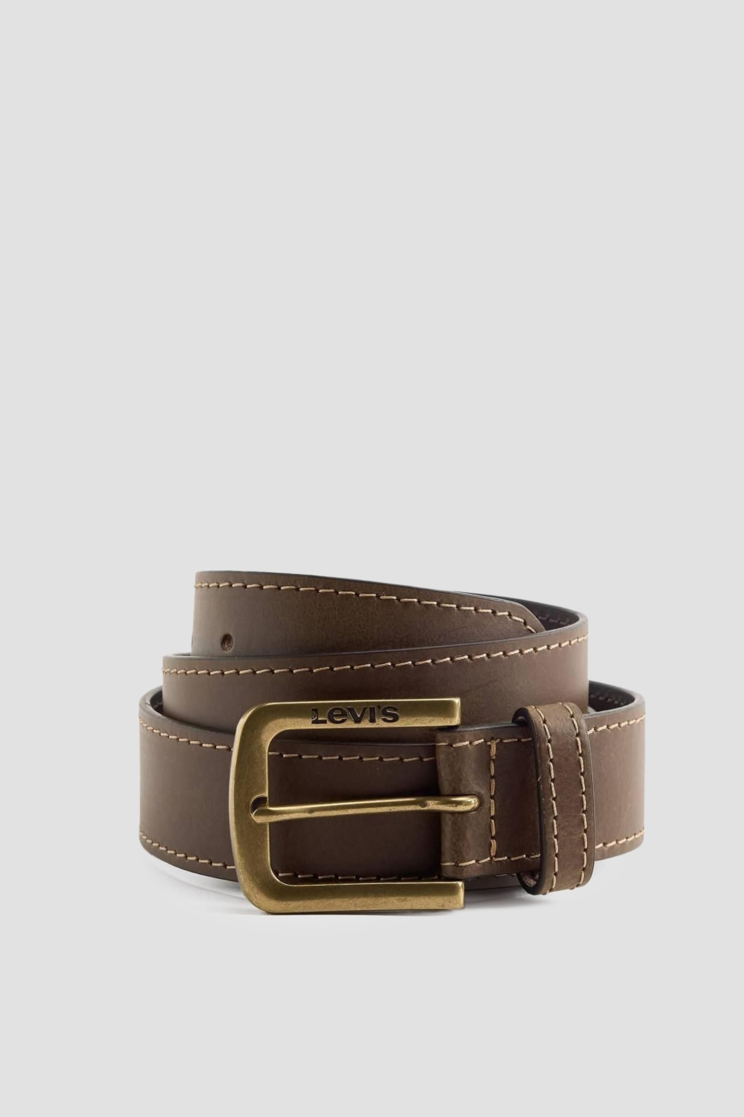 Чоловічий коричневий шкіряний ремінь Levi’s® 000I6;0002