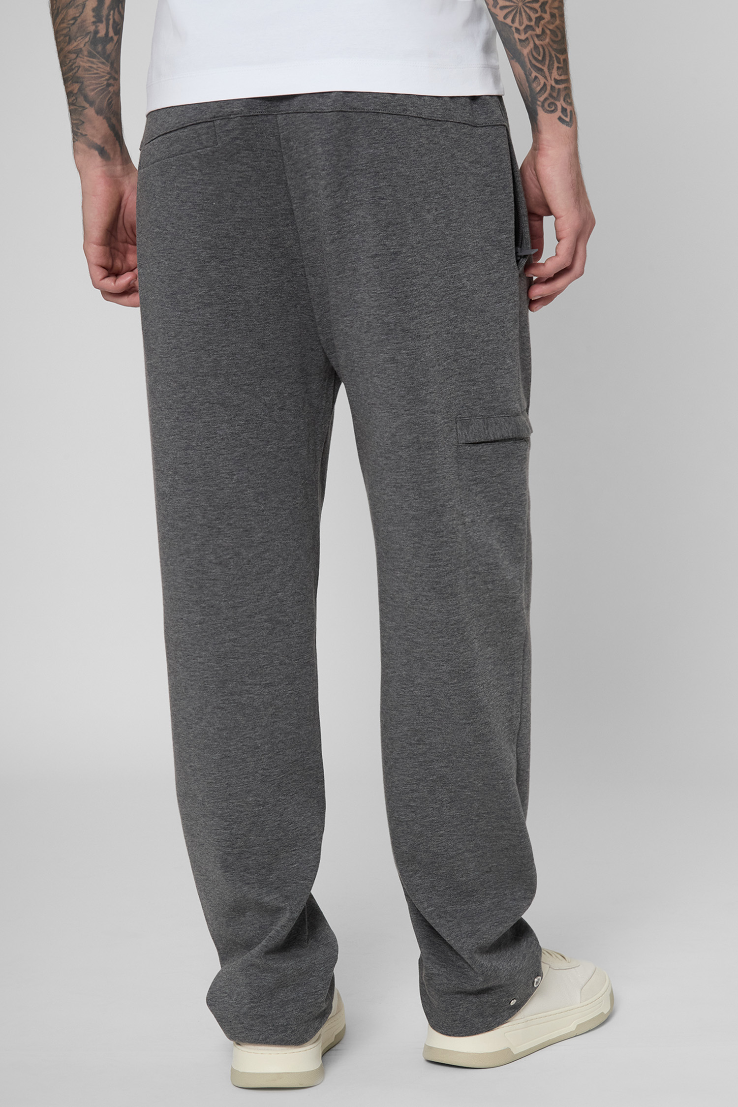 Чоловічі темно-сірі спортивні штани BOSS 50549194;030