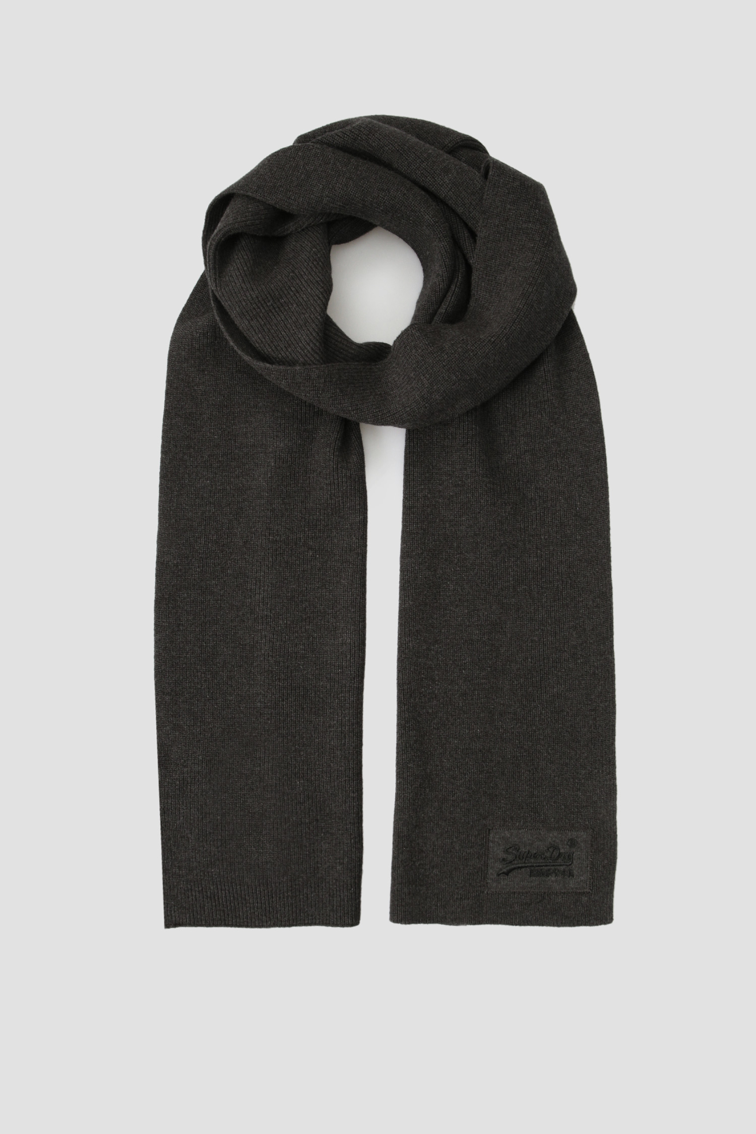 Темно-сірий шарф для хлопців SuperDry M9310010A;DW2