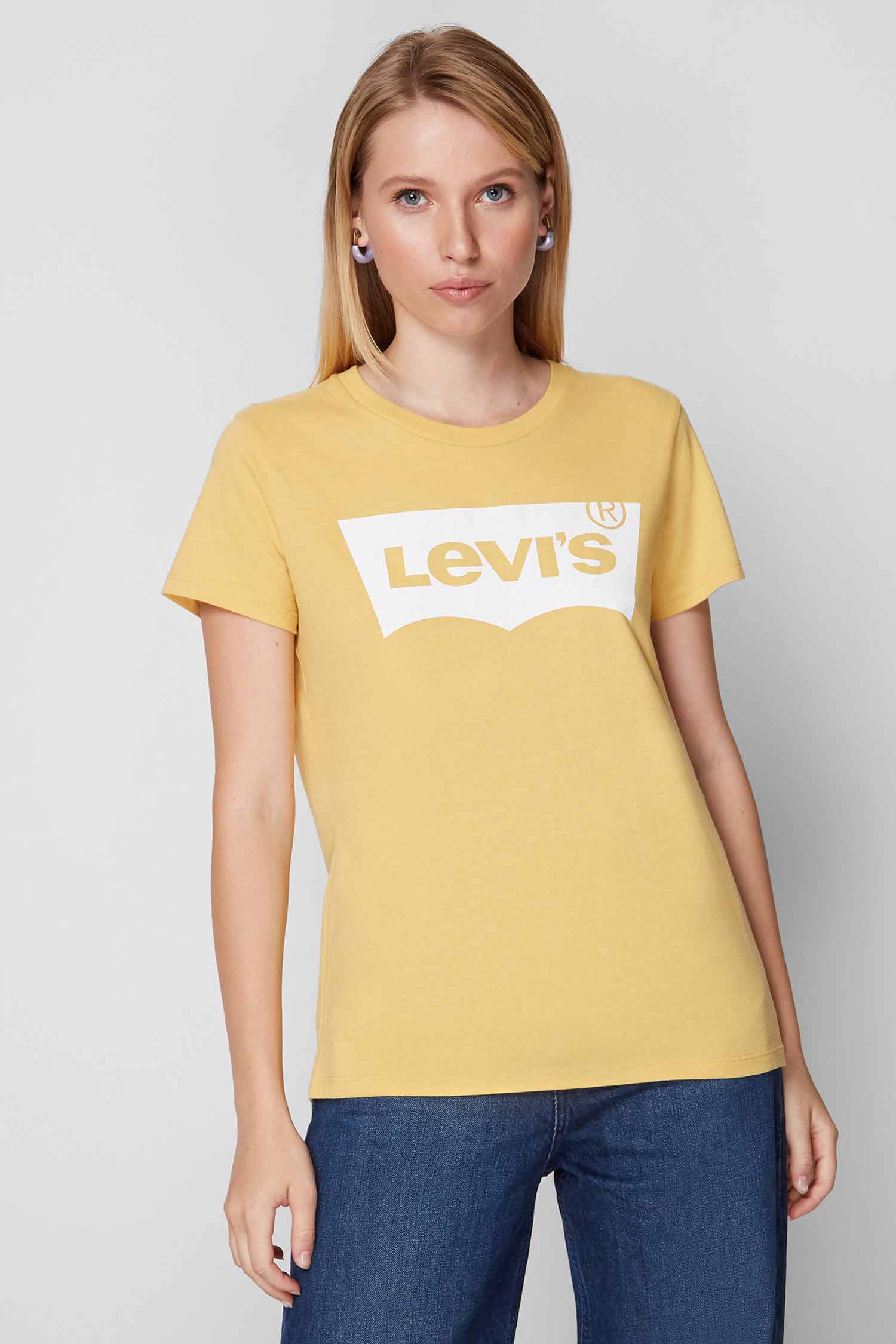 Женская желтая футболка Levi’s® 17369;0778