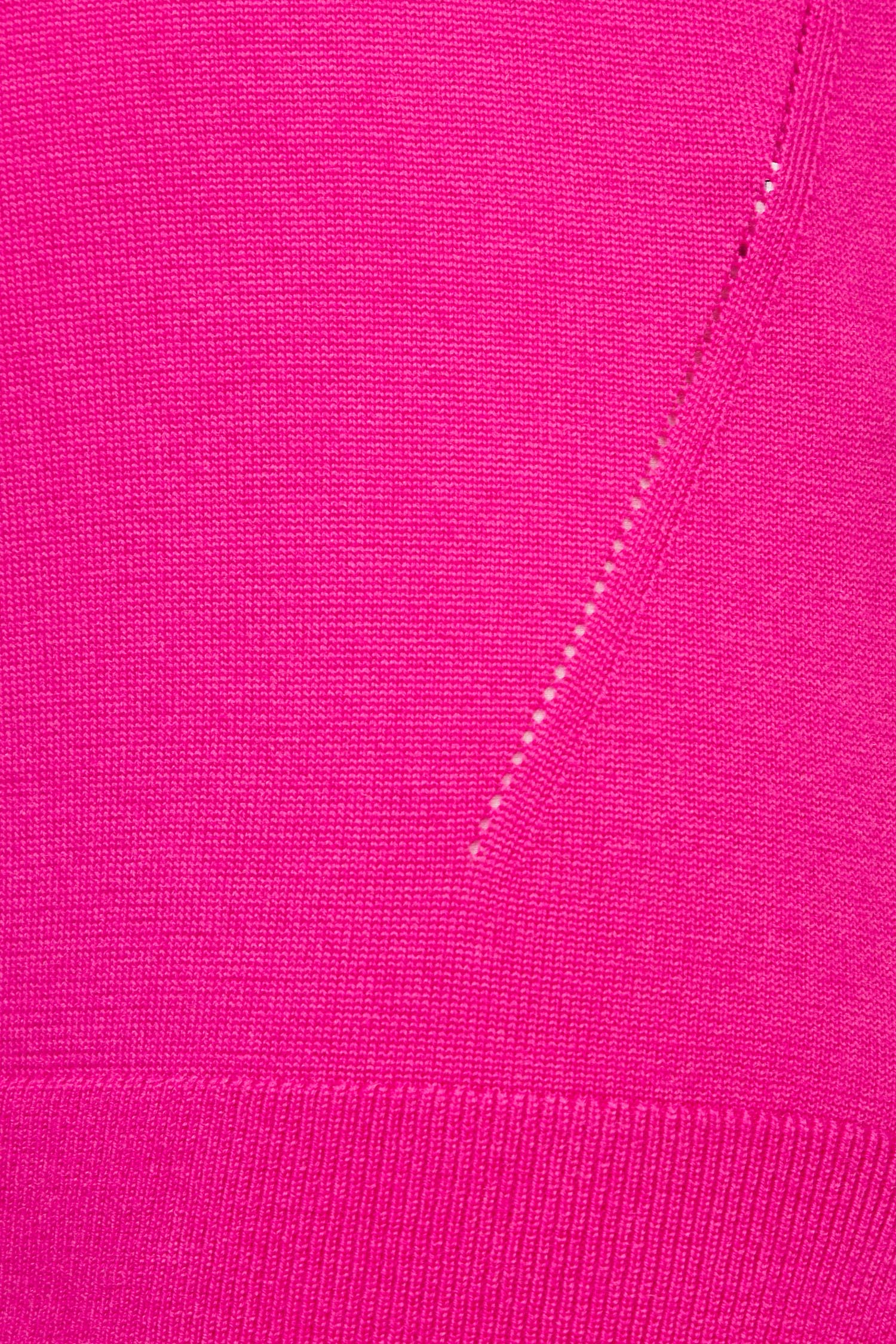 Женский розовый шерстяной джемпер BOSS 50492551;674