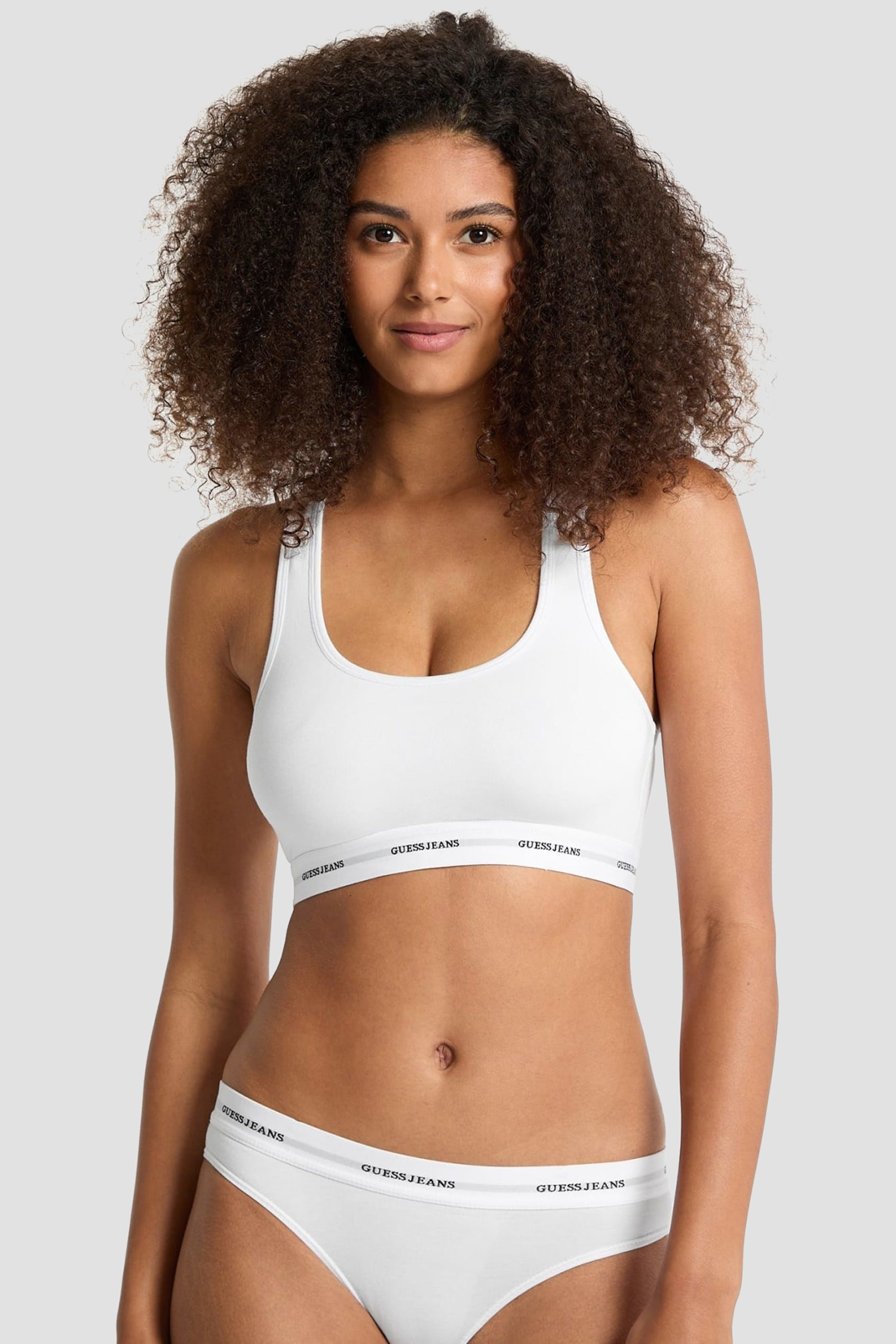 Женские белый топ Guess Jeans W4BZ31.KBBU1;G011