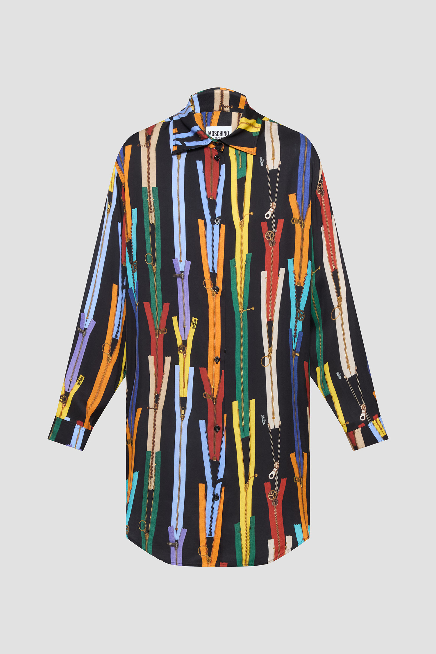 Женское платье с узором Moschino A0453.8251;1555