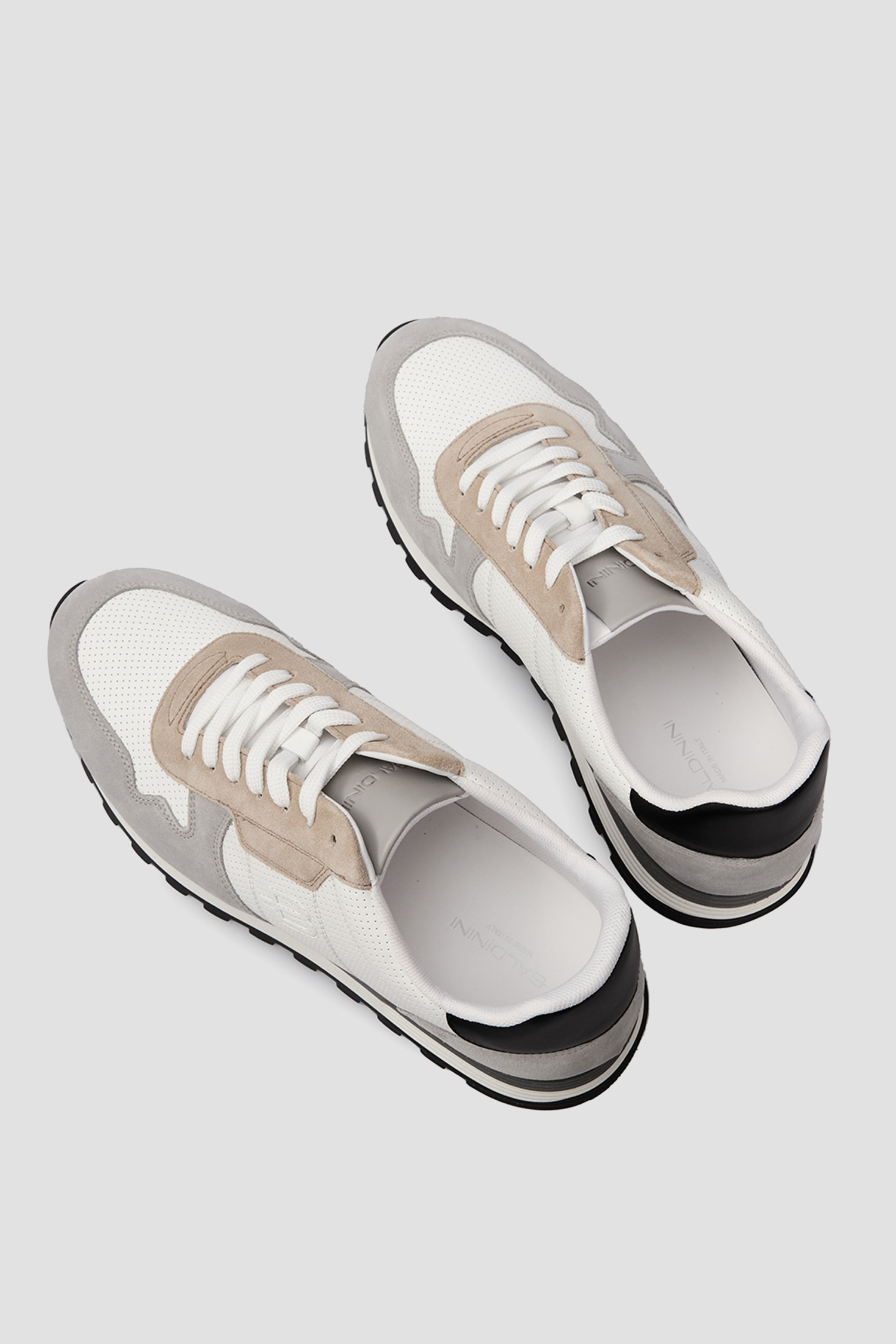 Чоловічі шкіряні кросівки BALDININI U5E831T1CAVF;GRBI