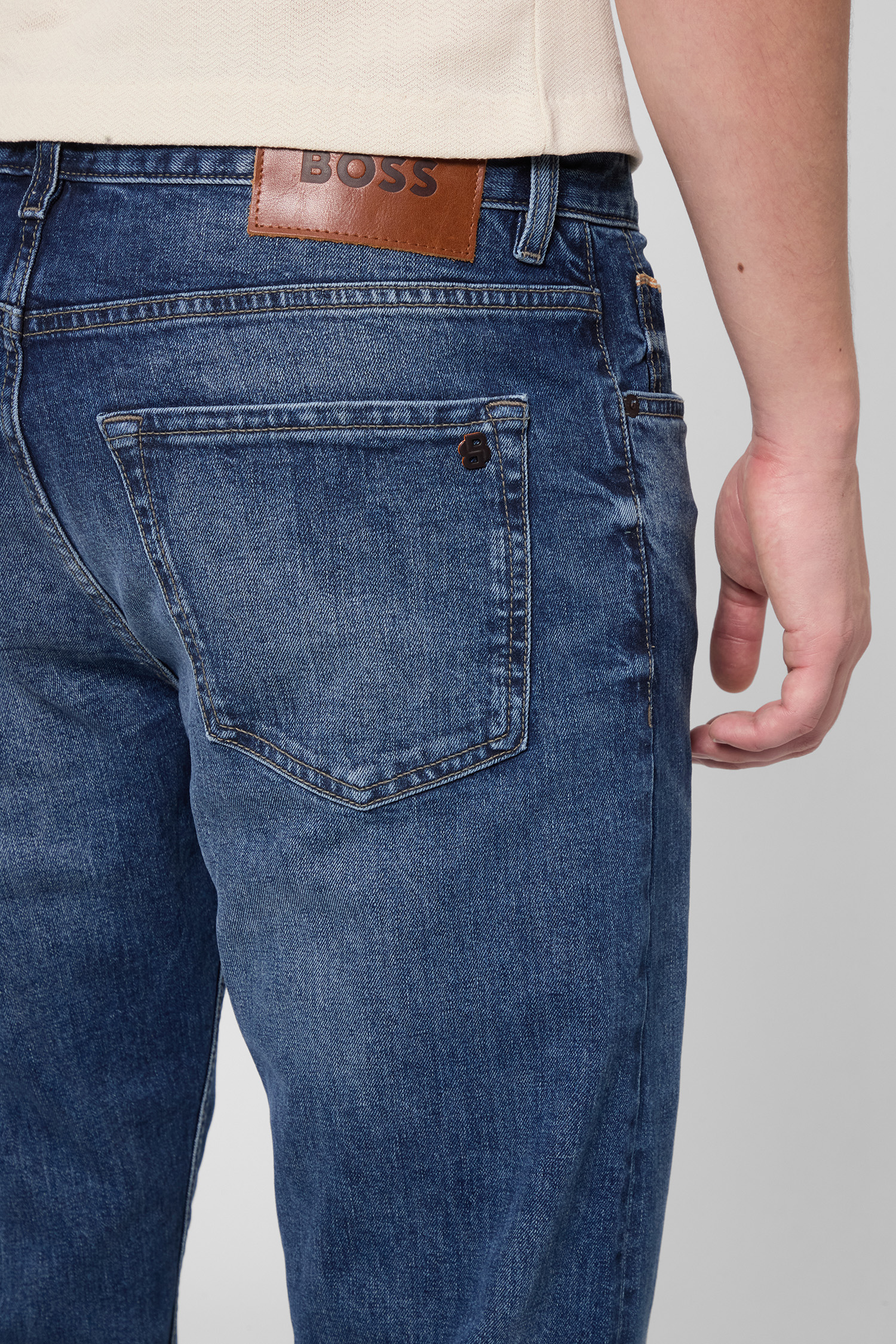 Чоловічі сині джинси BOSS 50544634;422